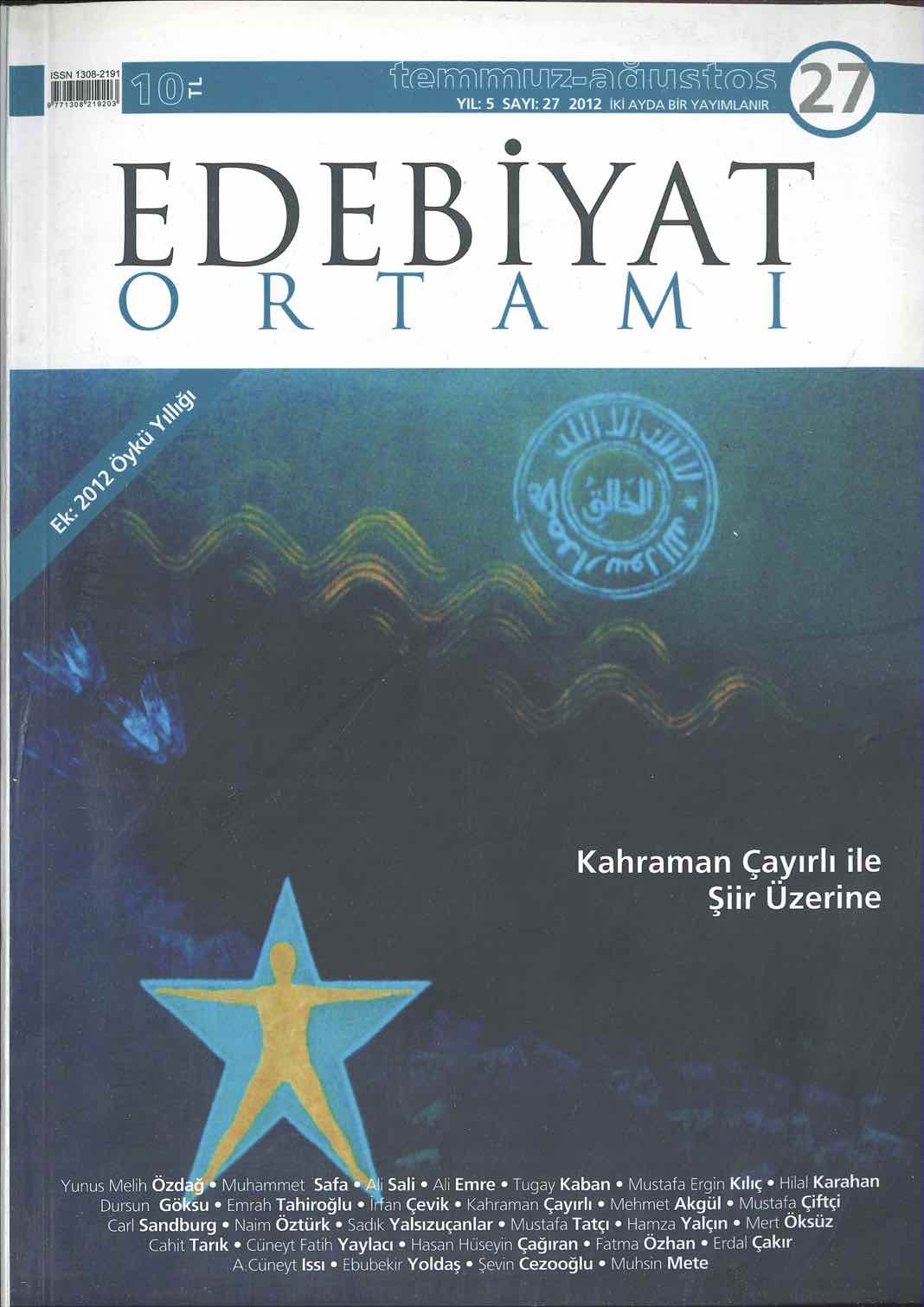 2. Cilt 27. Sayı Kapağı