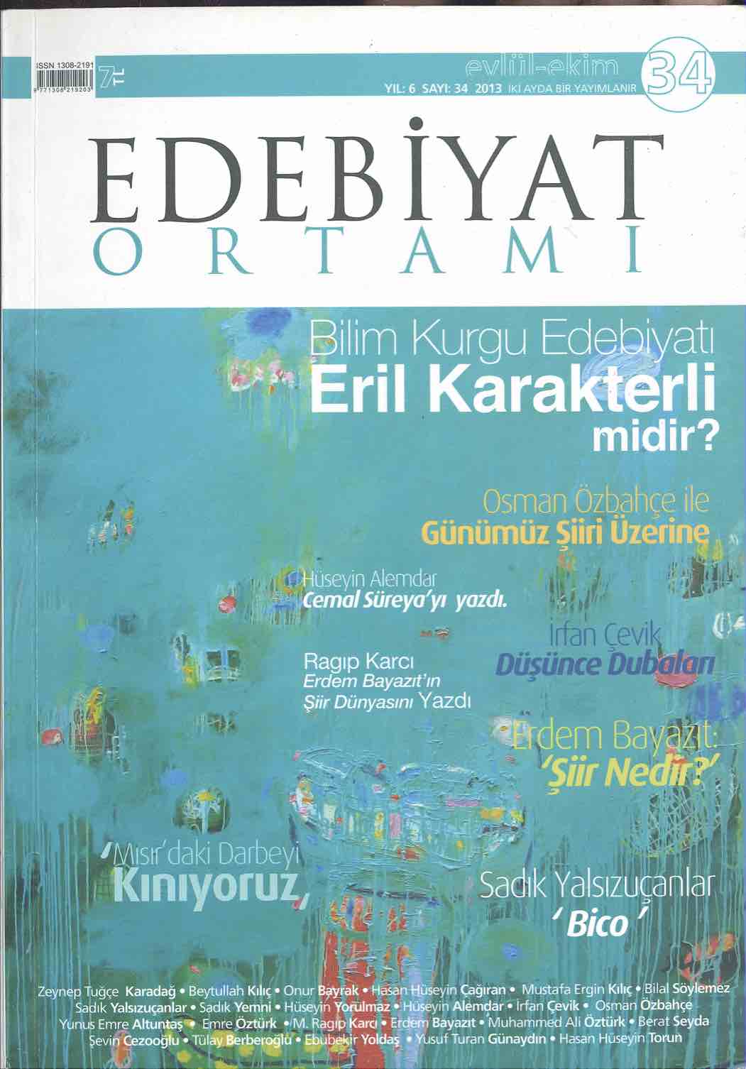 2. Cilt 34. Sayı Kapağı