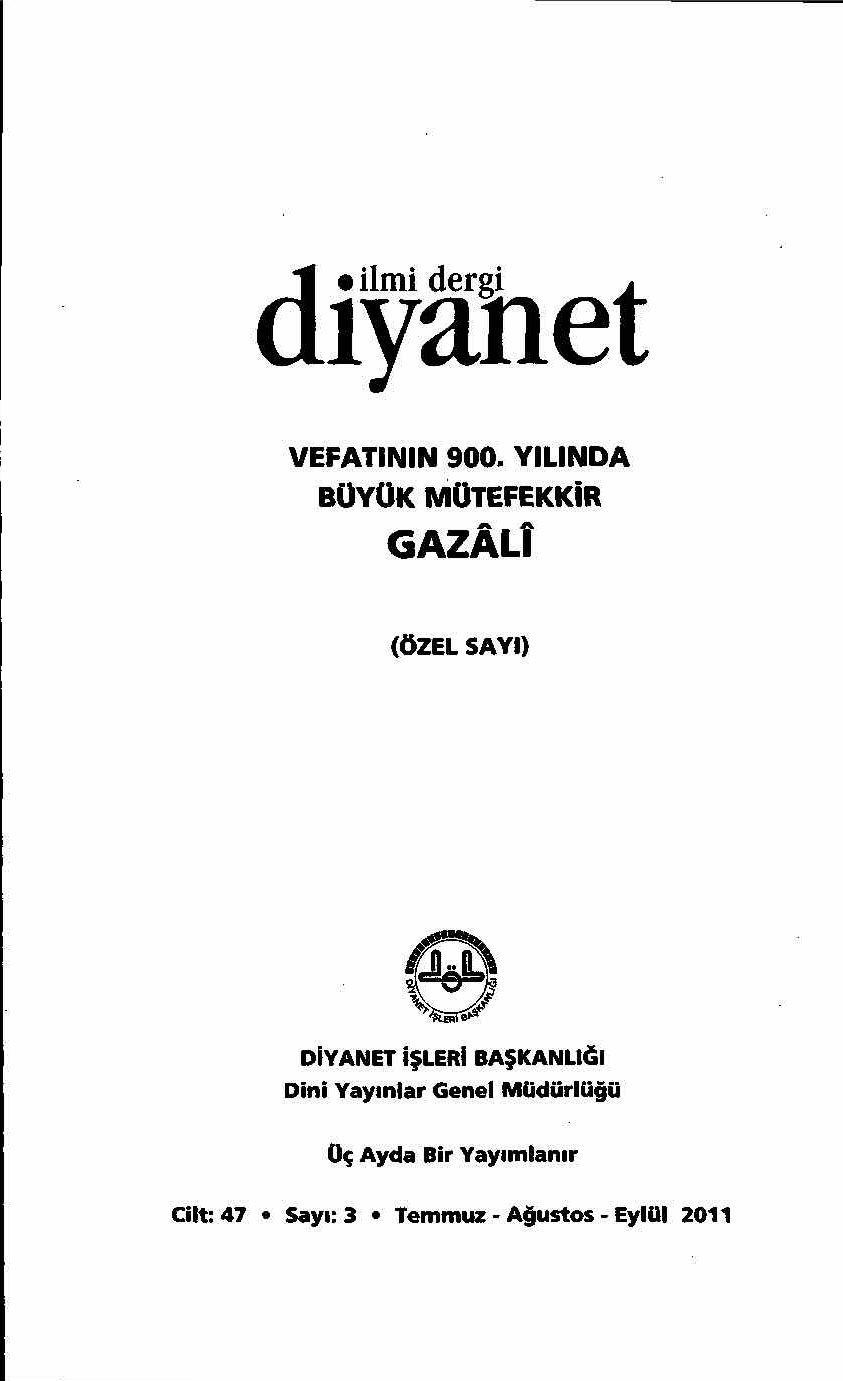 47. Cilt 3. Sayı Kapağı