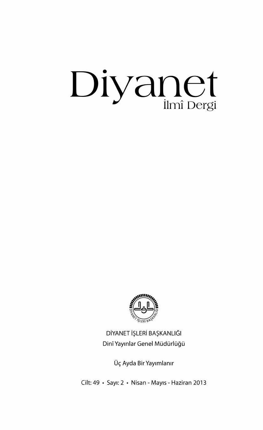 49. Cilt 2. Sayı Kapağı