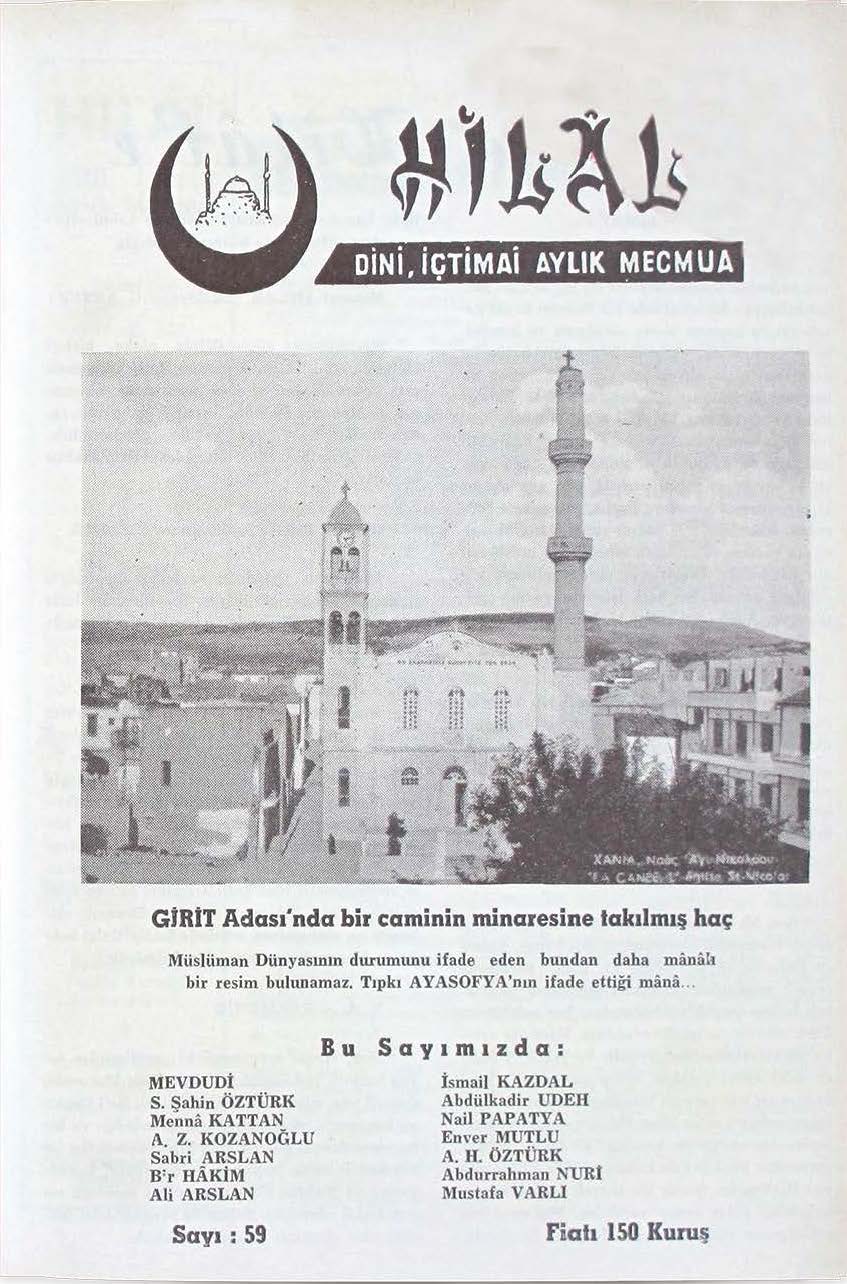 5. Cilt 59. Sayı Kapağı
