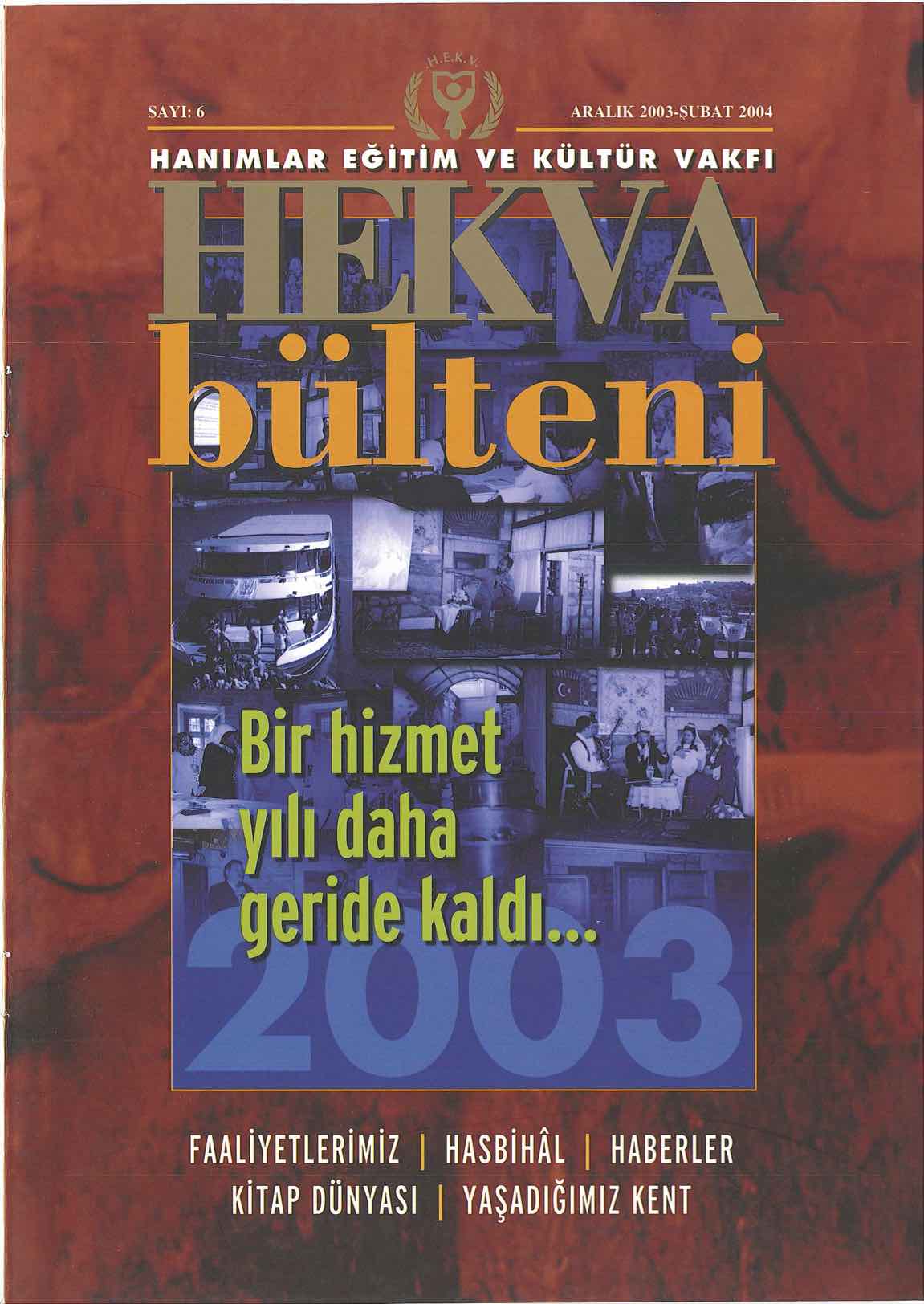 6. Sayı Kapağı