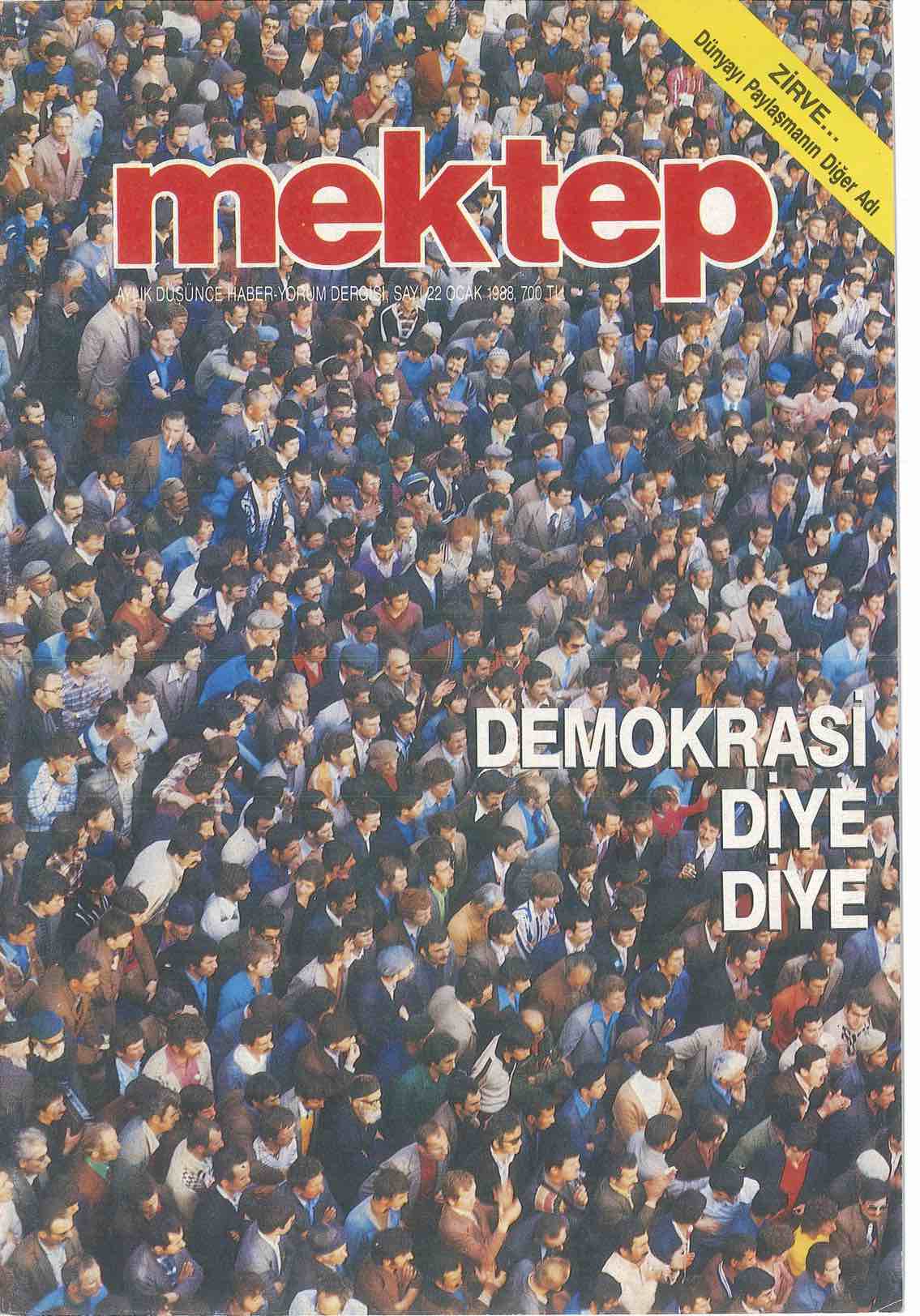 22. Sayı Kapağı