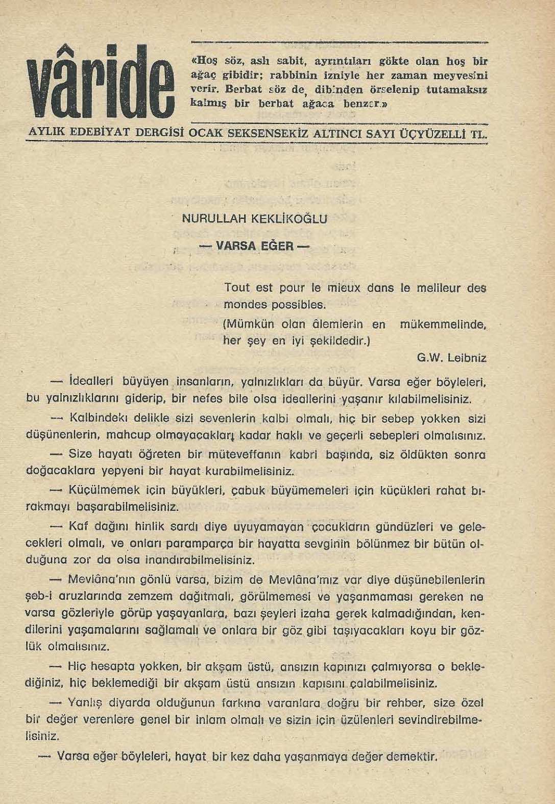 6. Sayı Kapağı