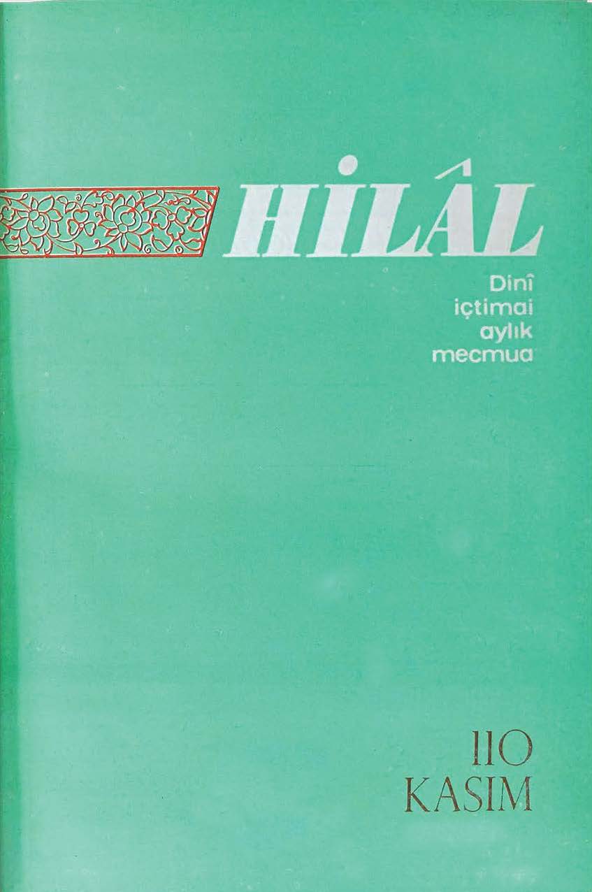 10. Cilt 110. Sayı Kapağı