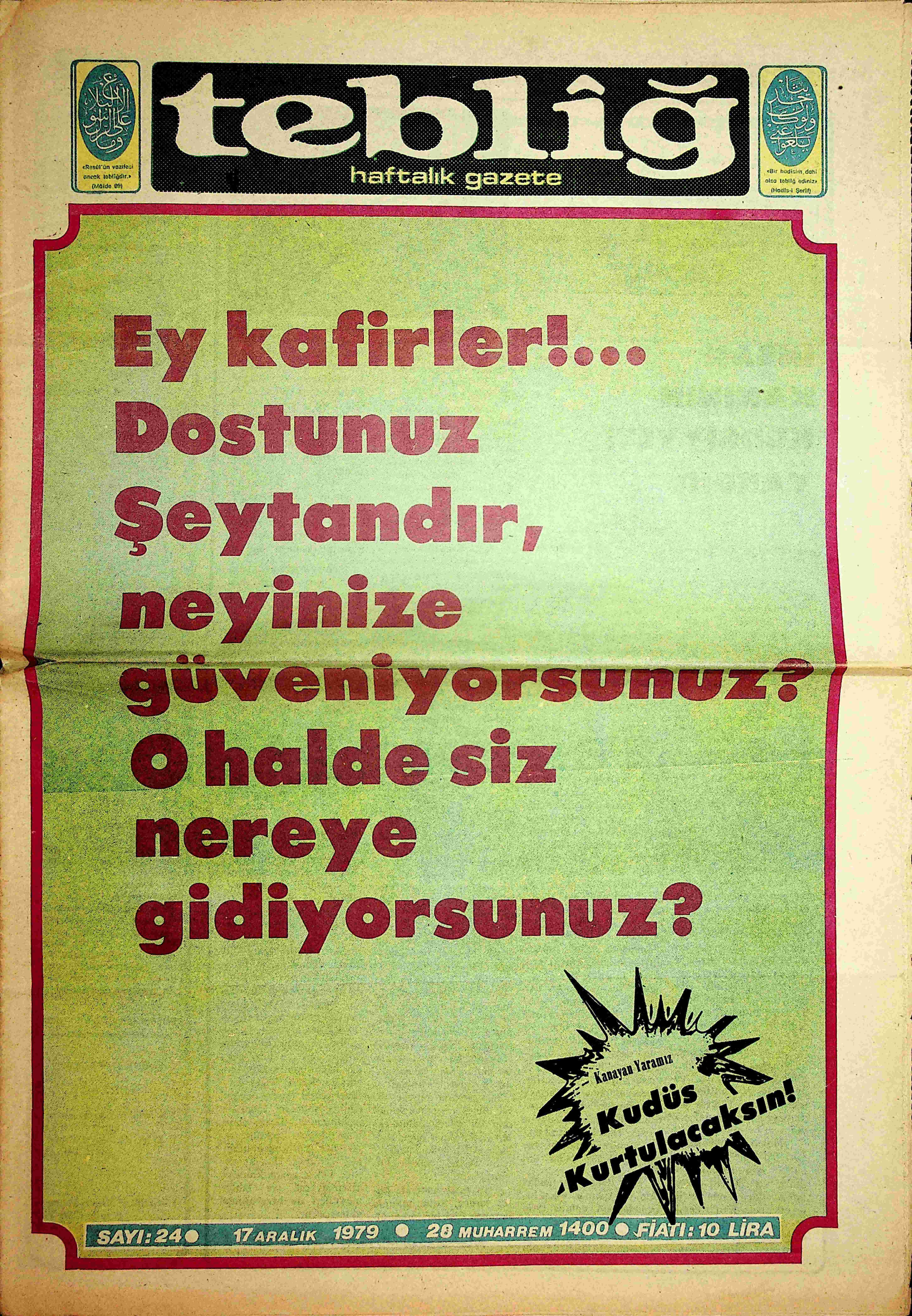 24. Sayı Kapağı