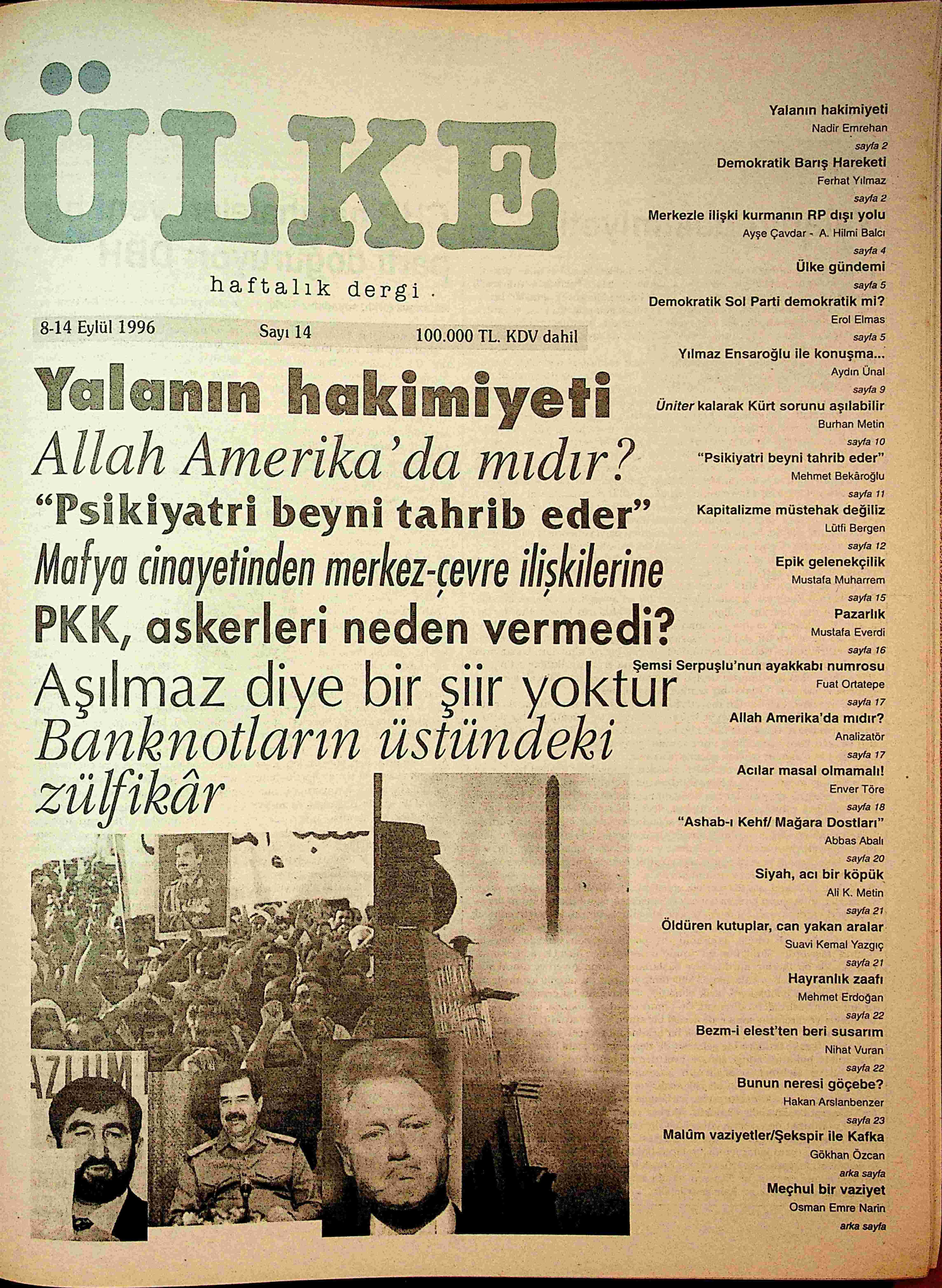 14. Sayı Kapağı