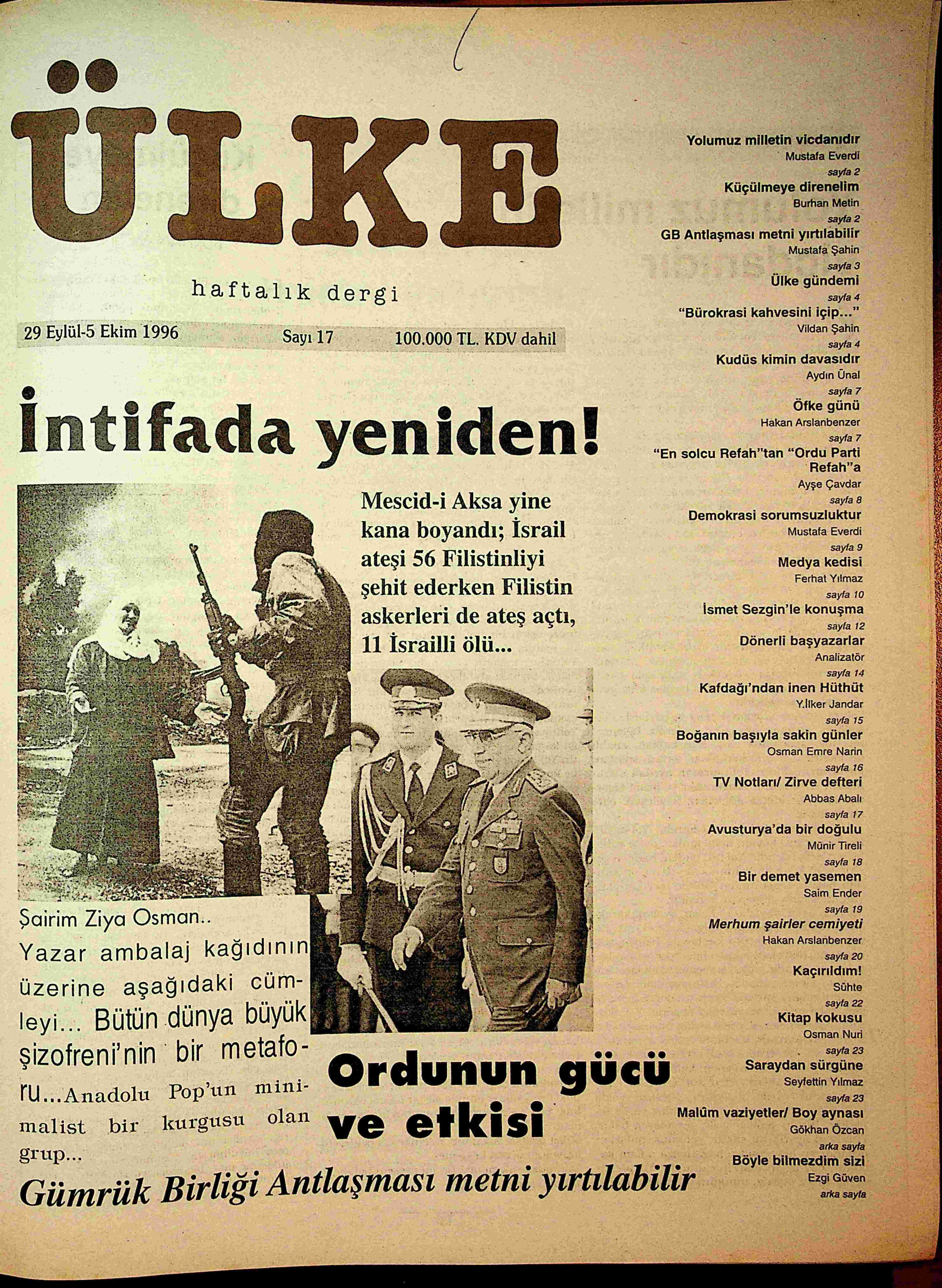 17. Sayı Kapağı