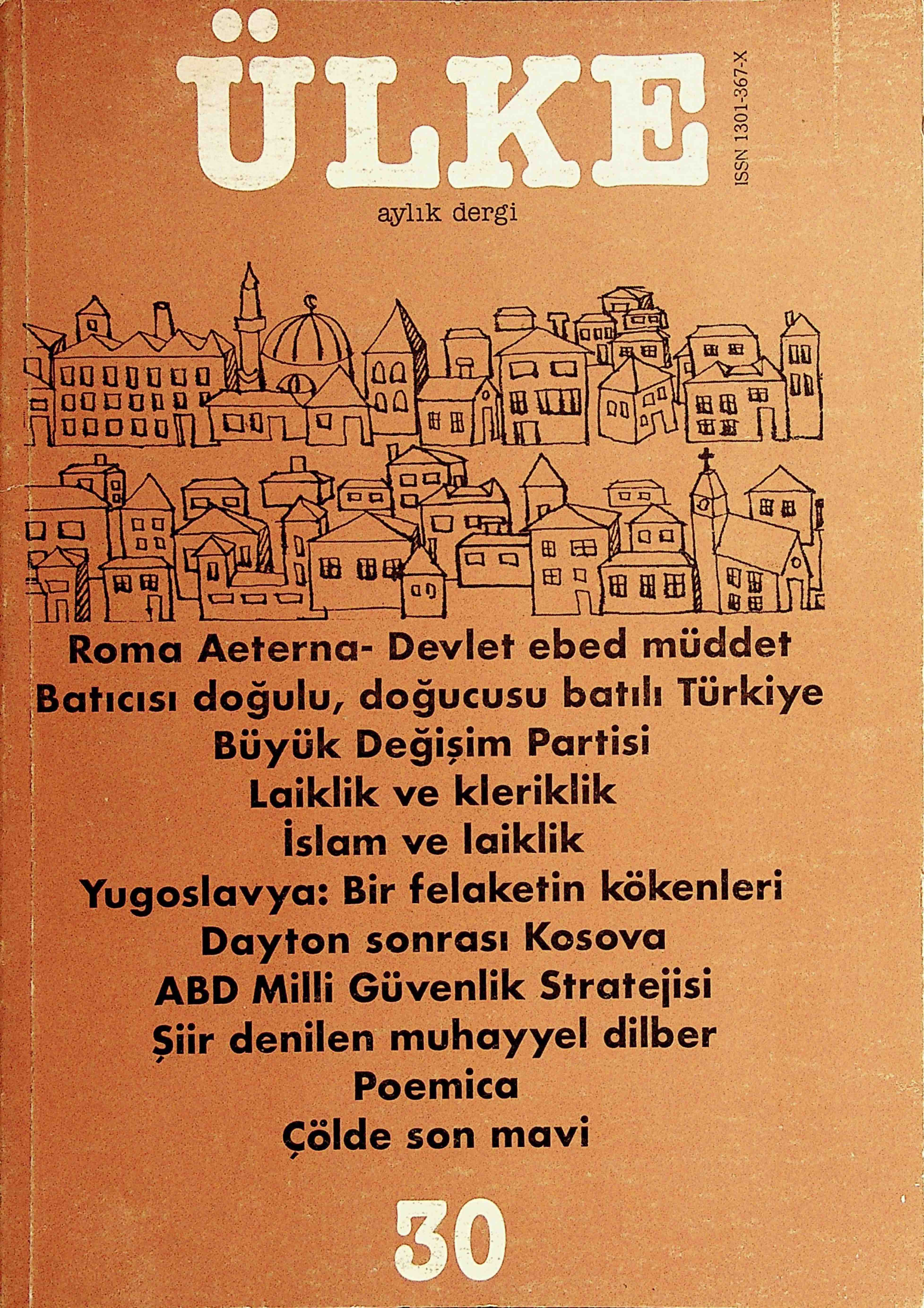 30. Sayı Kapağı