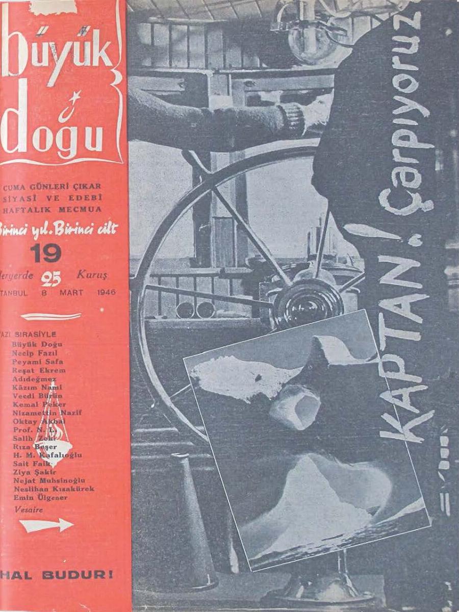 1. Cilt 19. Sayı Kapağı