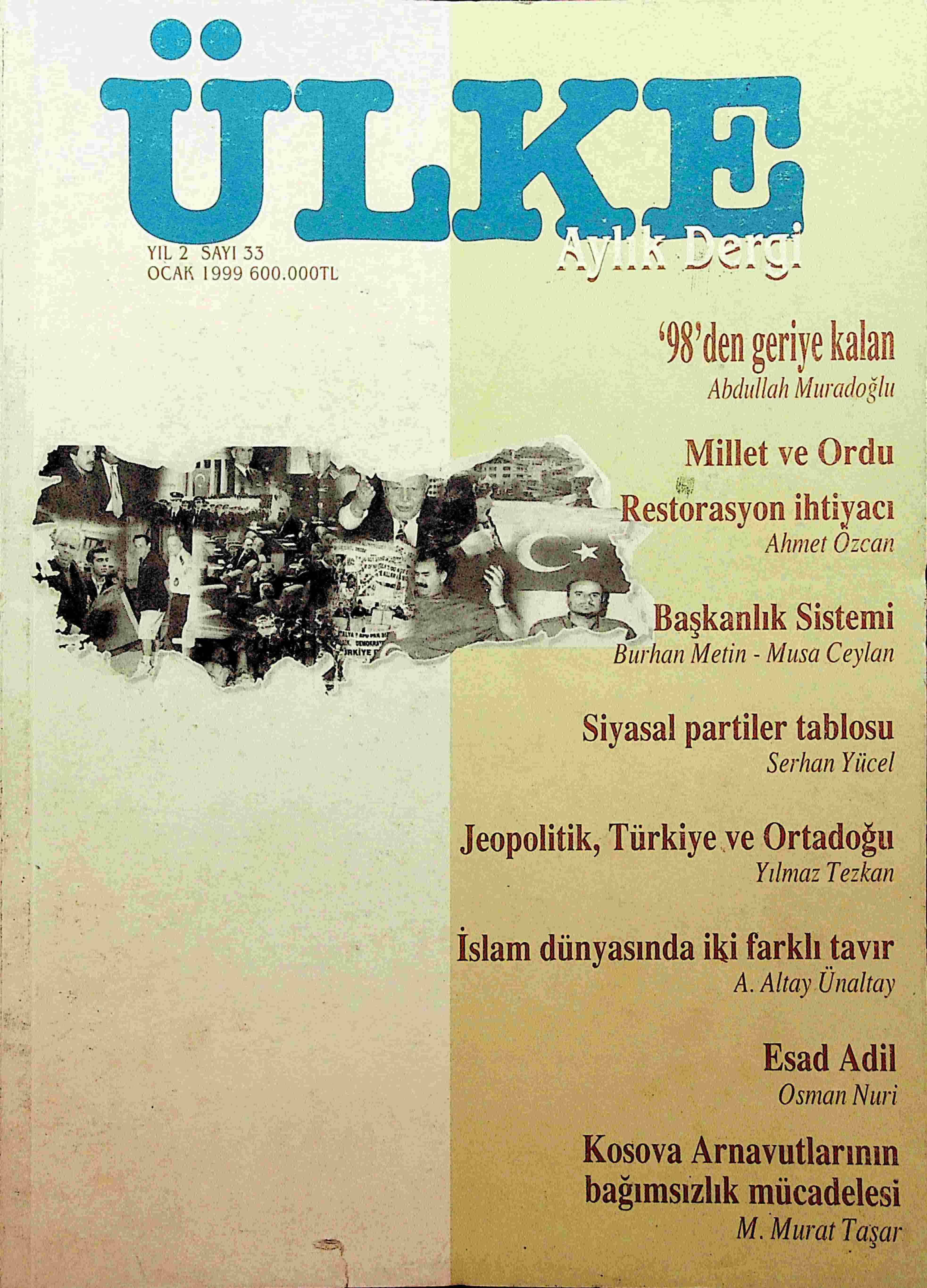 33. Sayı Kapağı