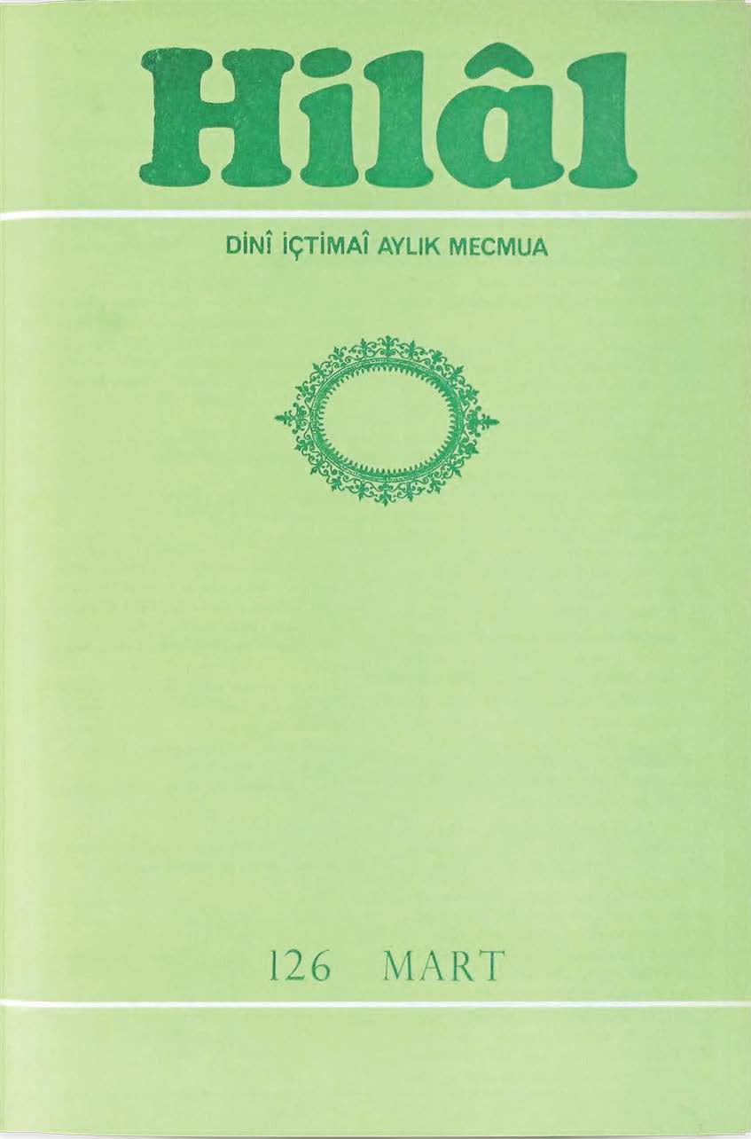 11. Cilt 126. Sayı Kapağı