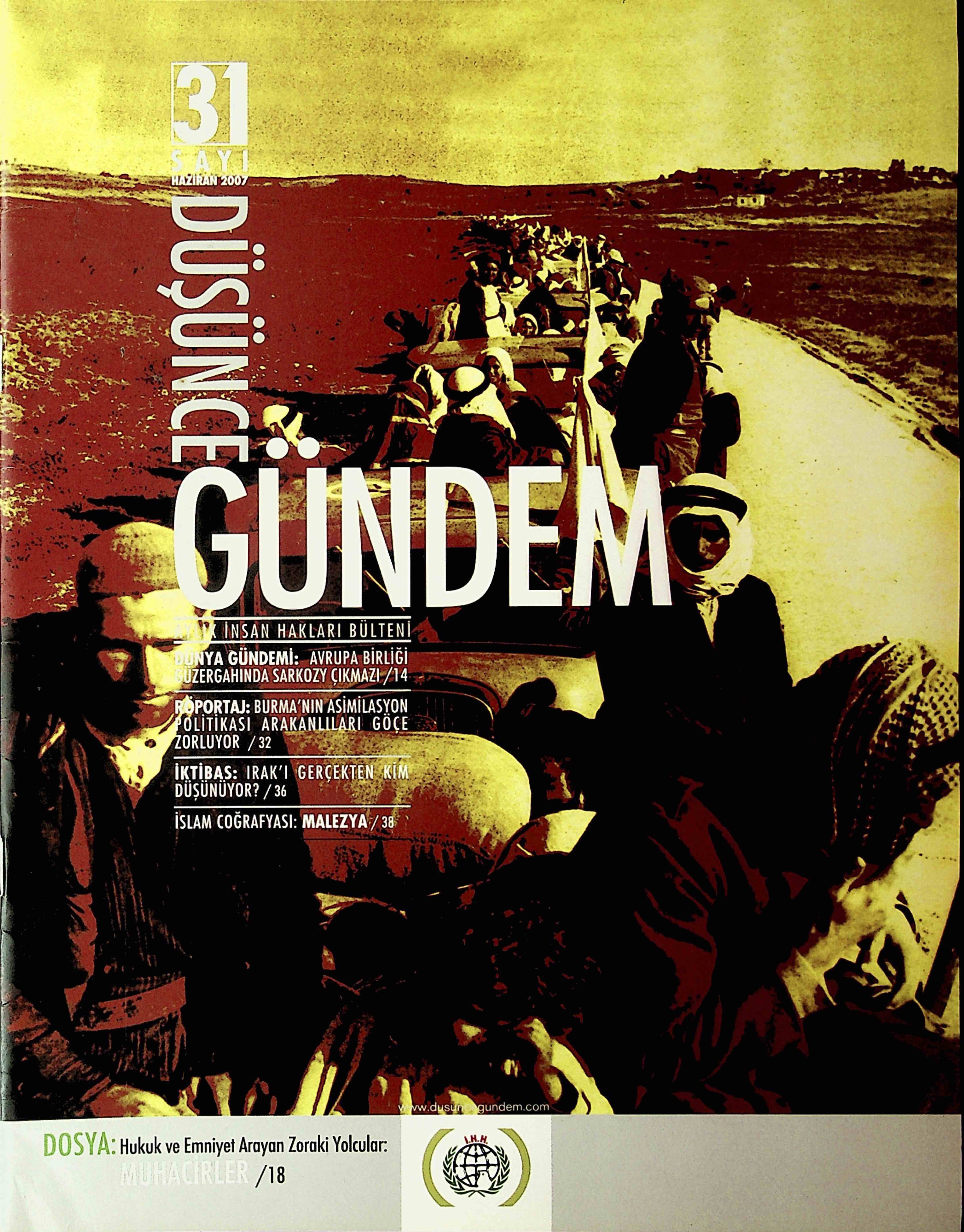 31. Sayı Kapağı