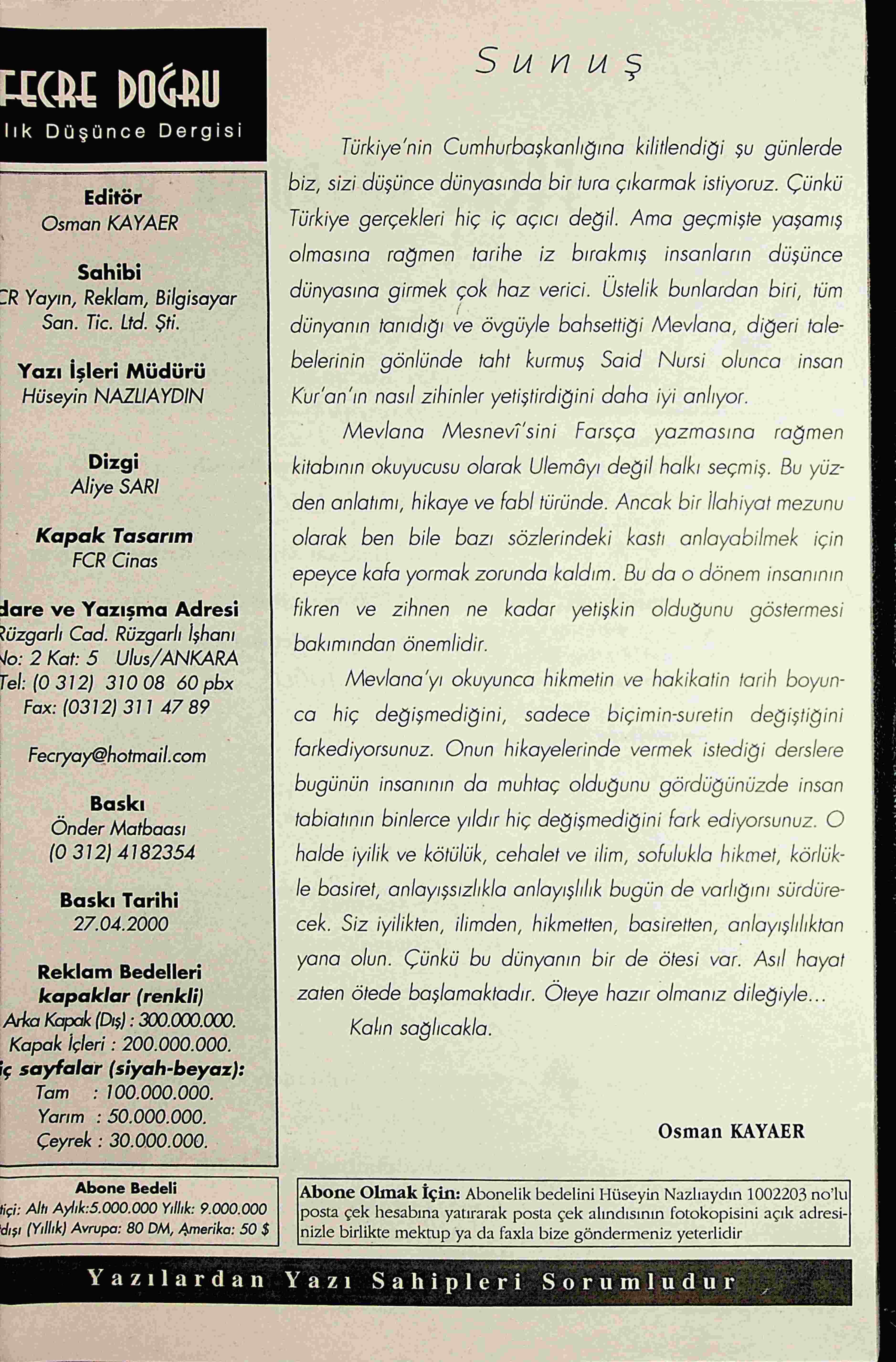 55. Sayı Kapağı