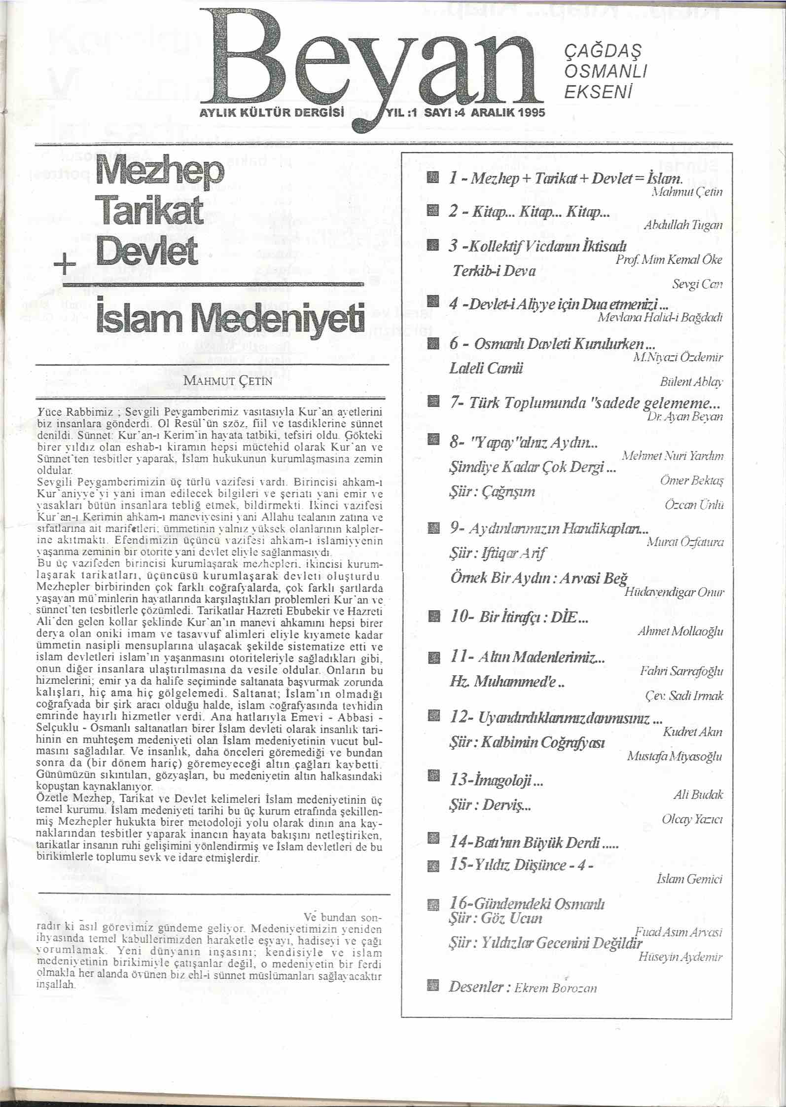 4. Sayı Kapağı