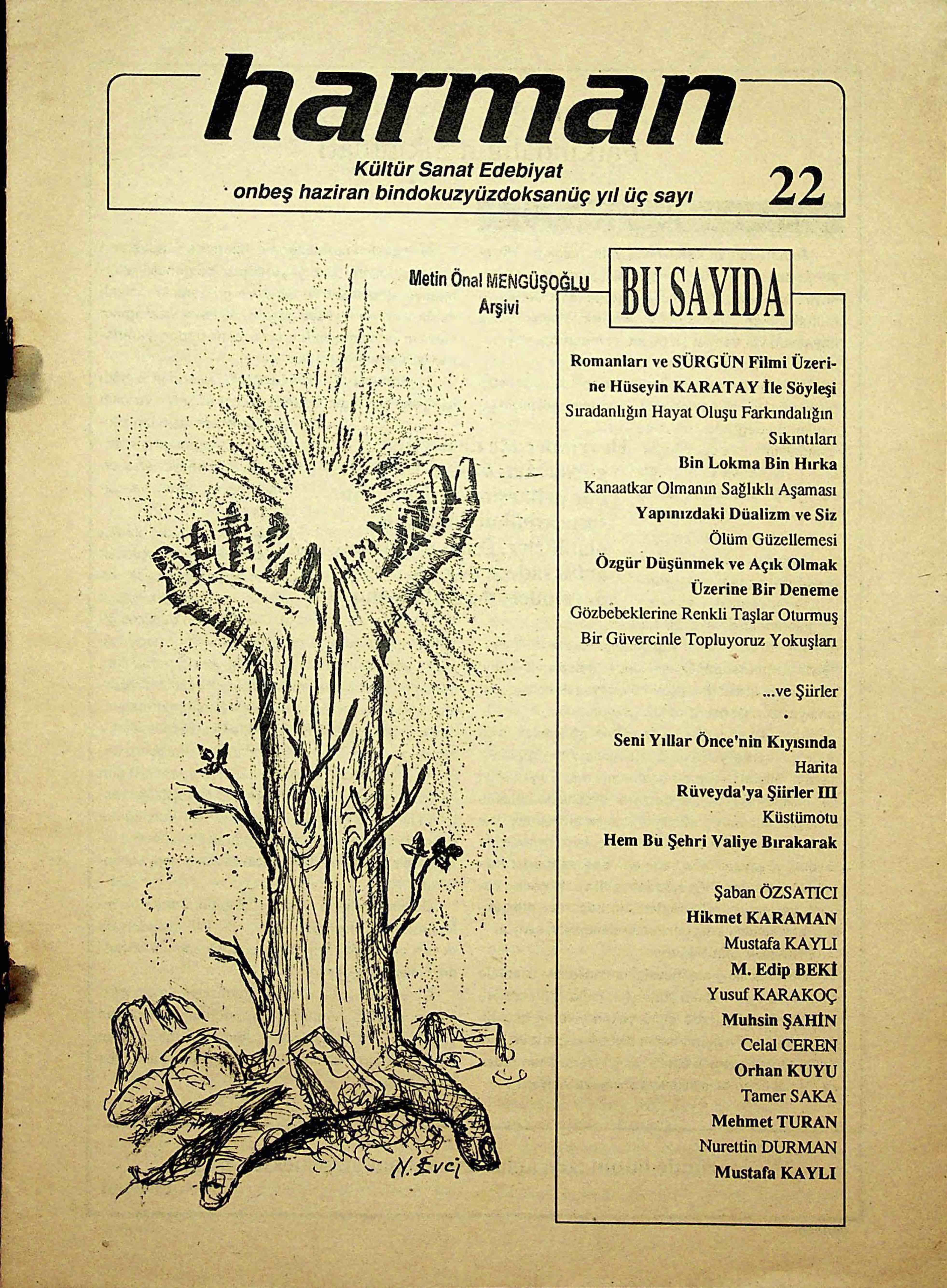 22. Sayı Kapağı