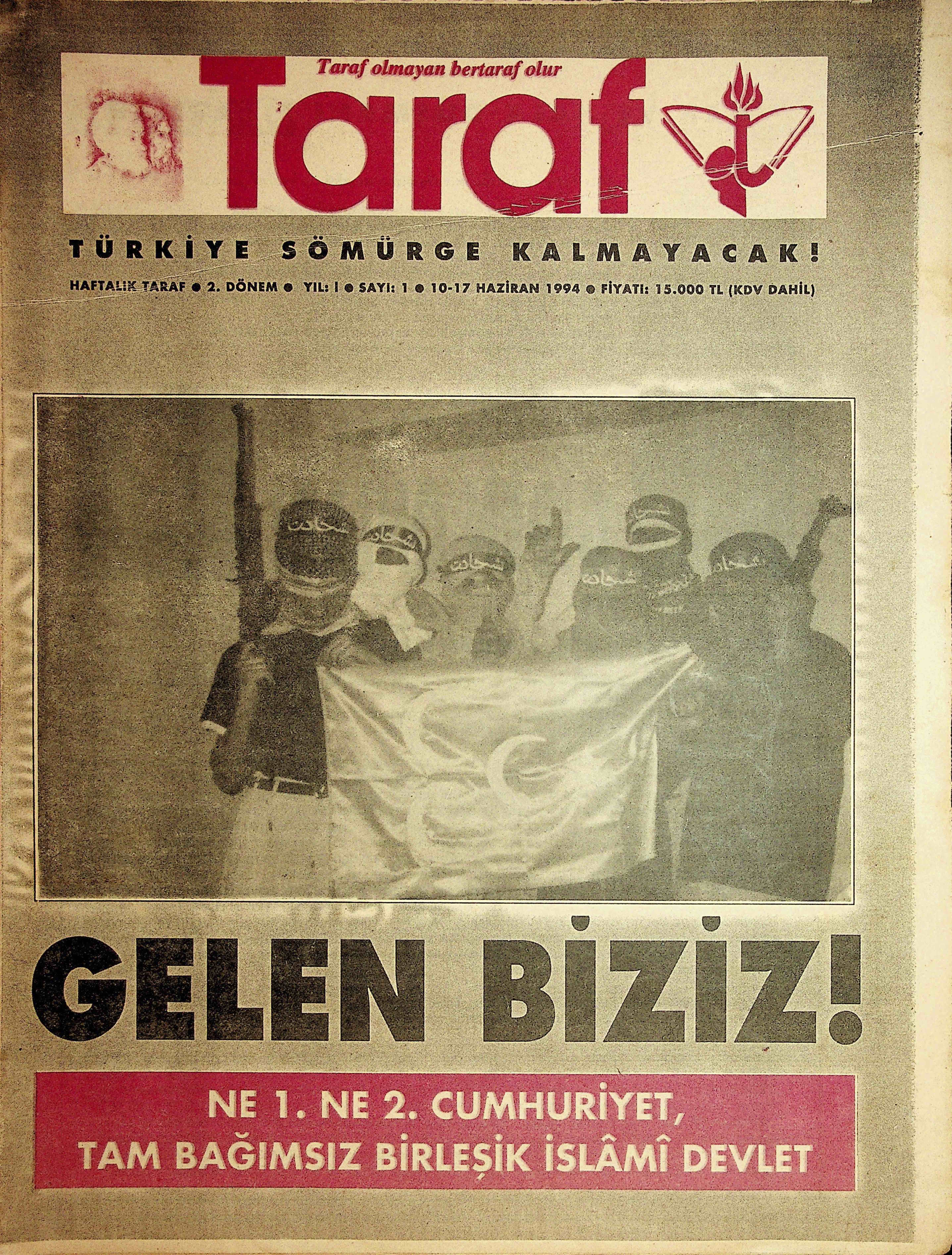 1. Sayı Kapağı