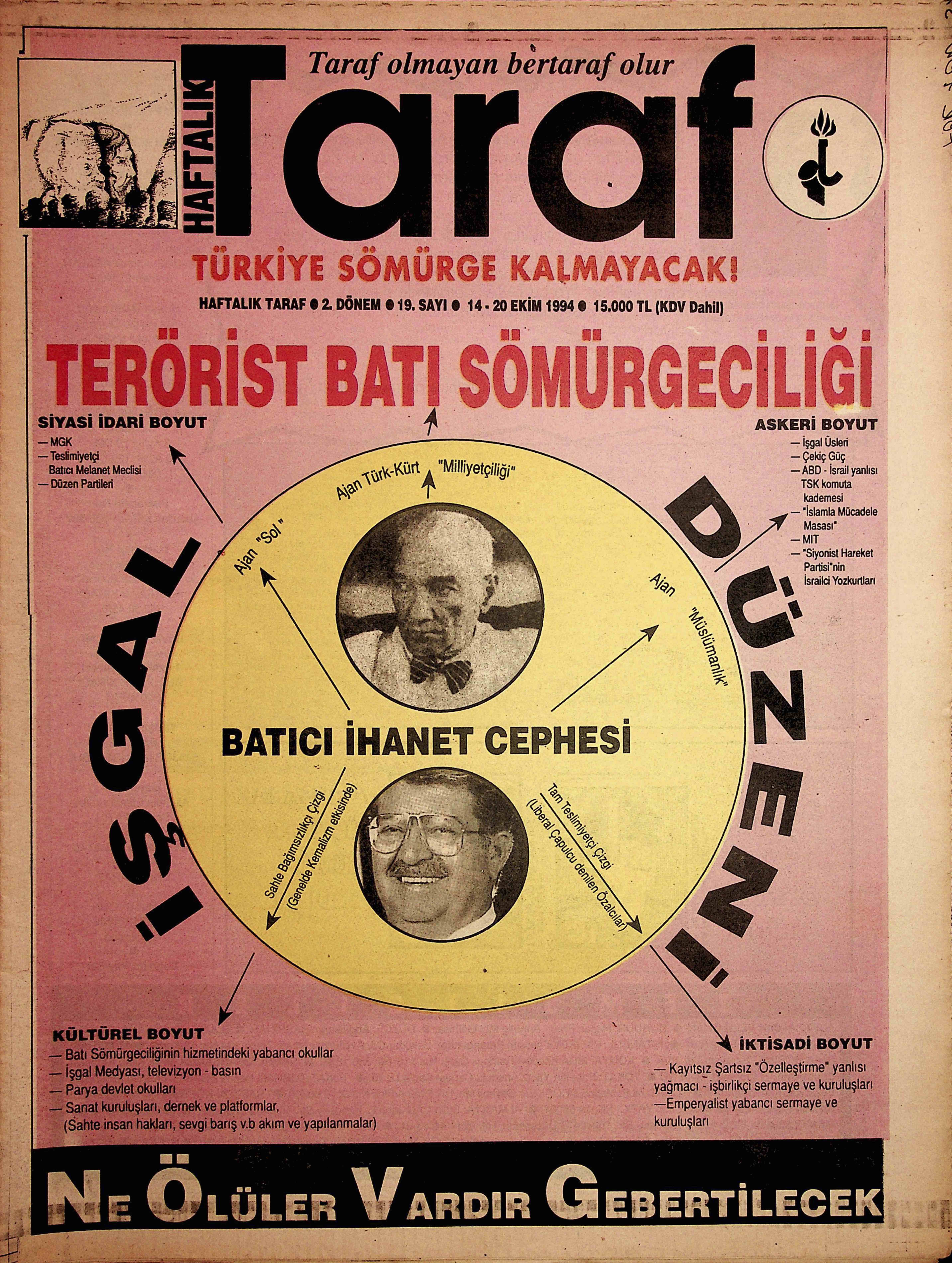 19. Sayı Kapağı