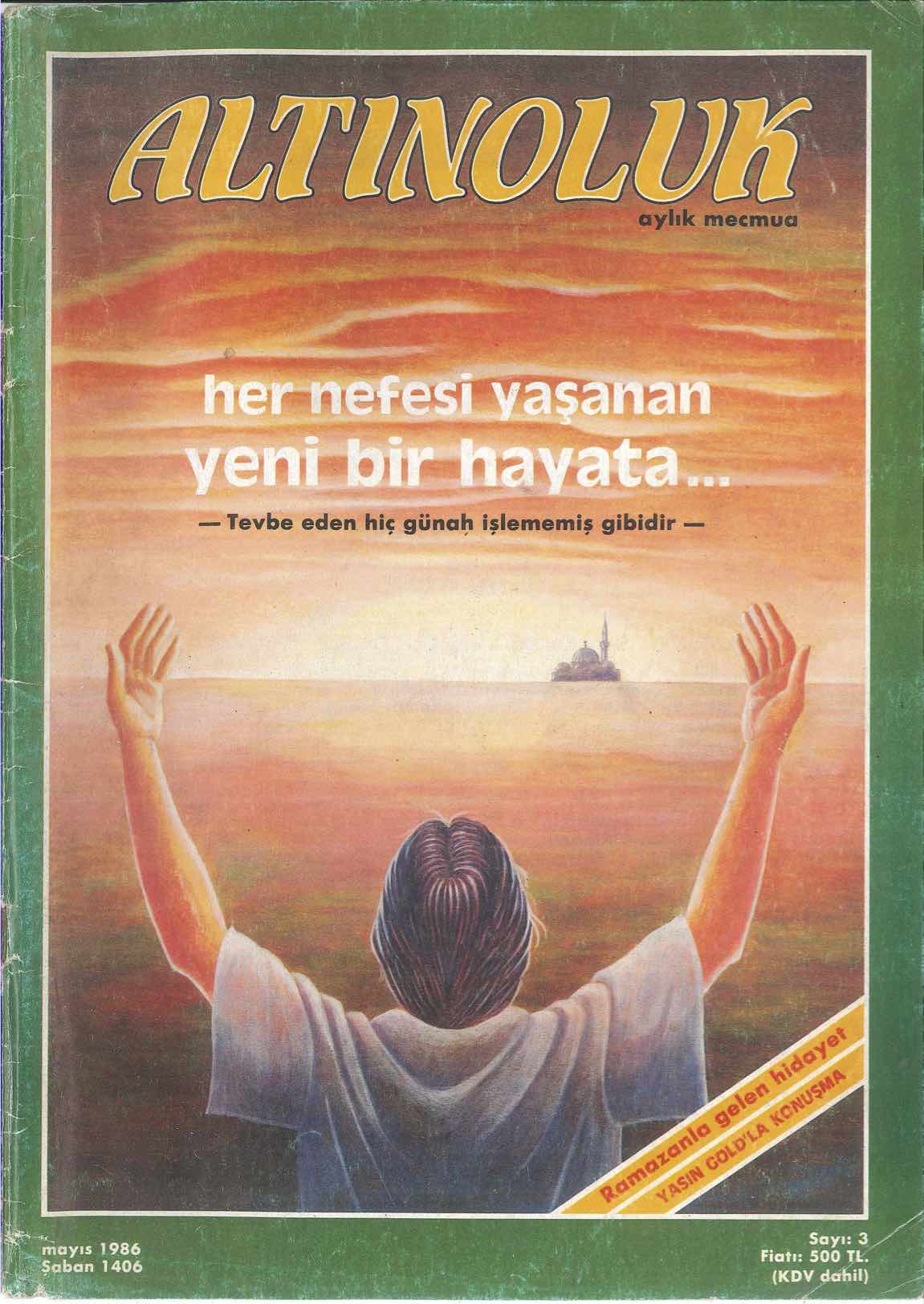 3. Sayı Kapağı