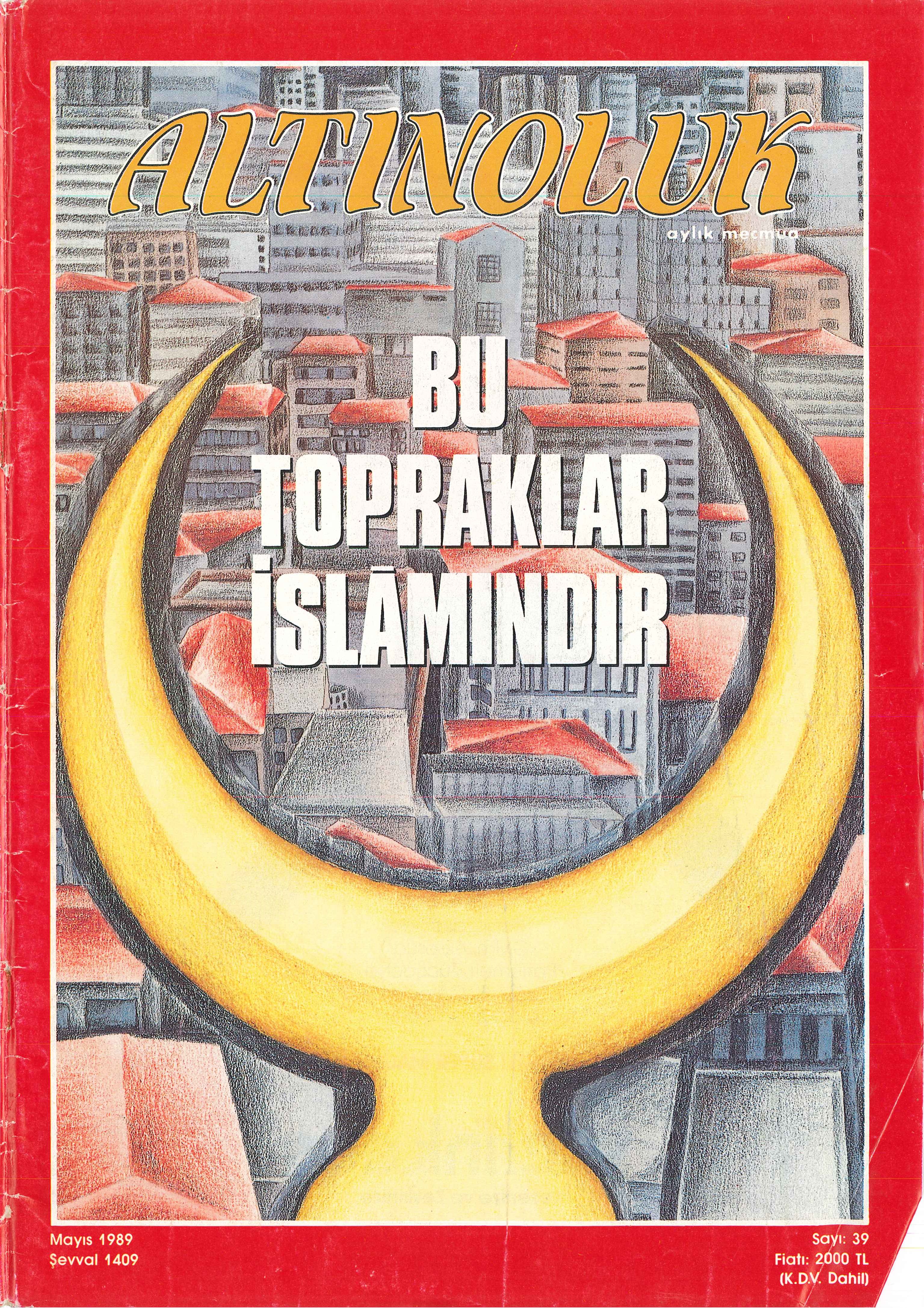 39. Sayı Kapağı