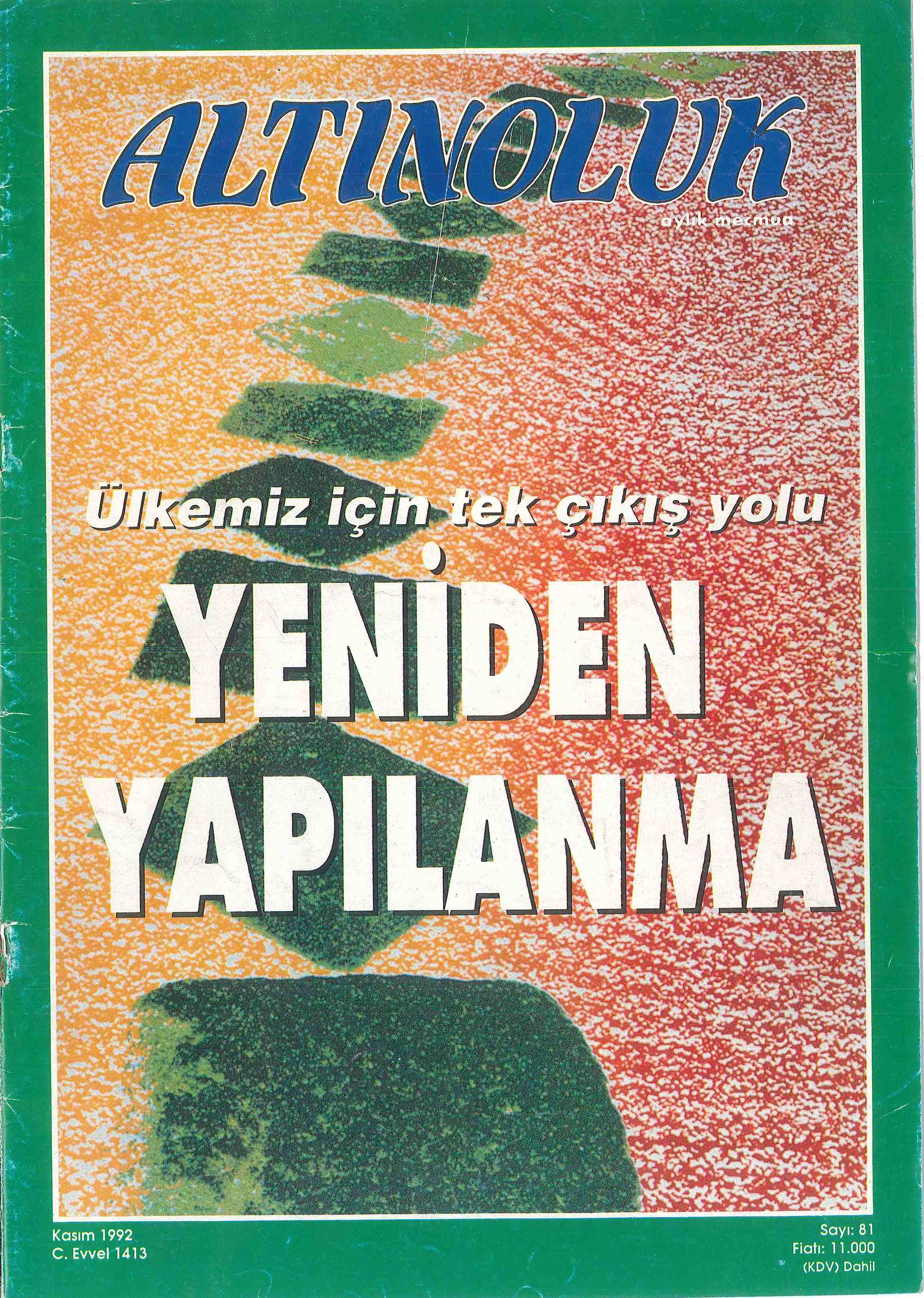 81. Sayı Kapağı