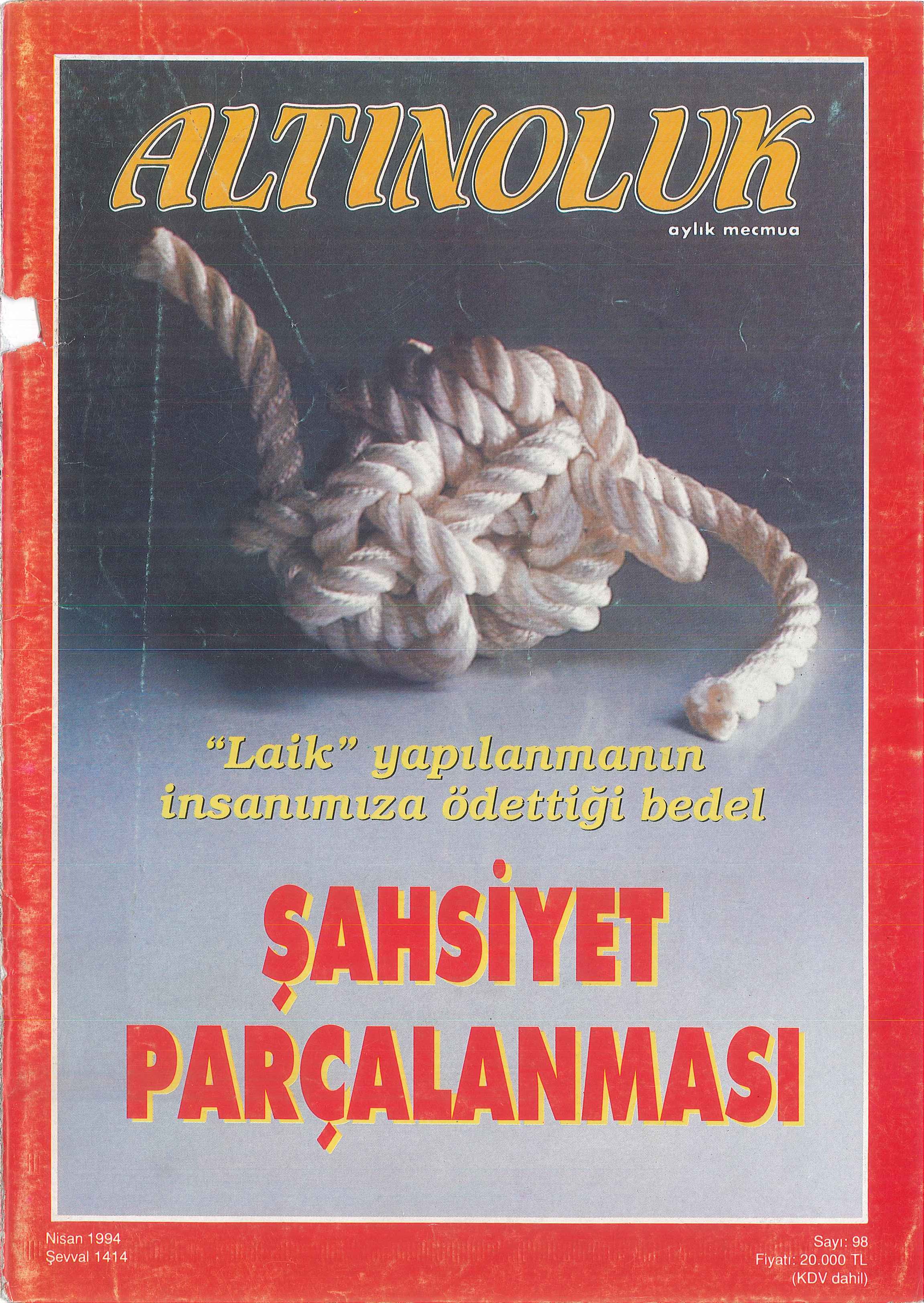 98. Sayı Kapağı
