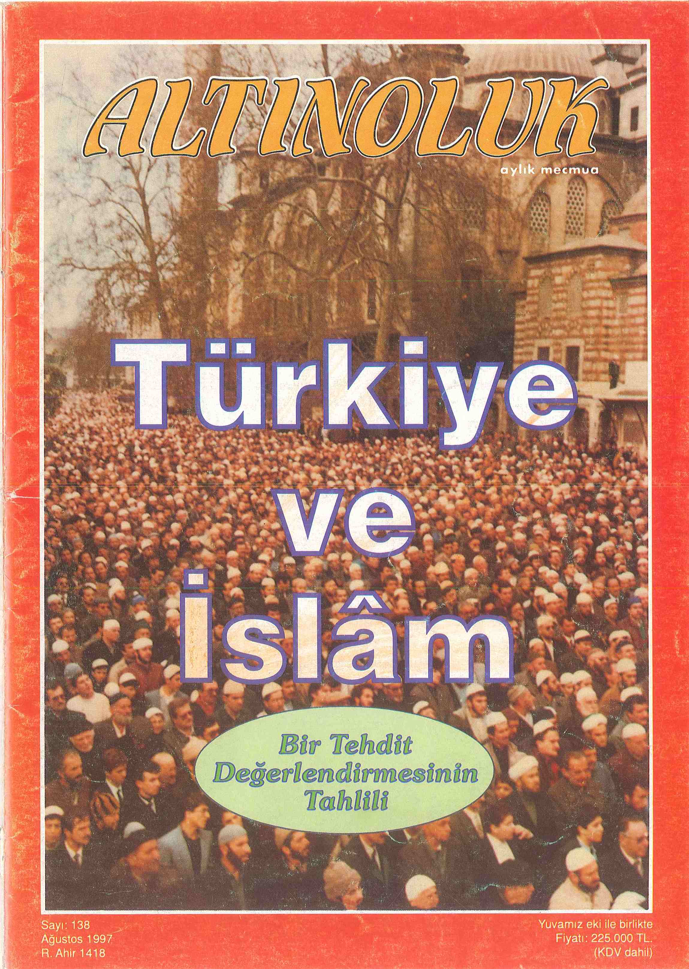 138. Sayı Kapağı