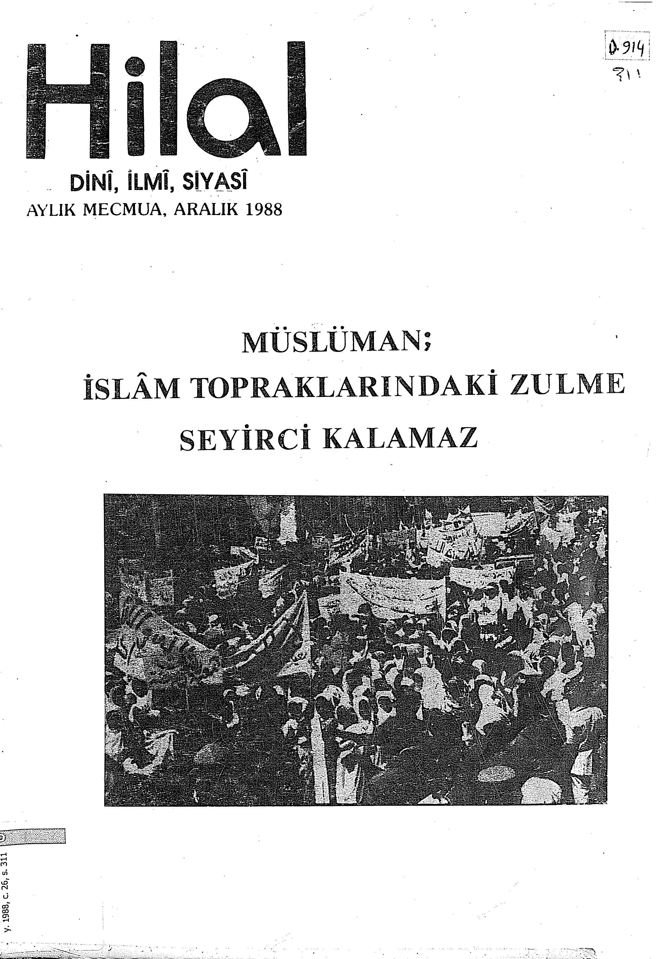 26. Cilt 311. Sayı Kapağı