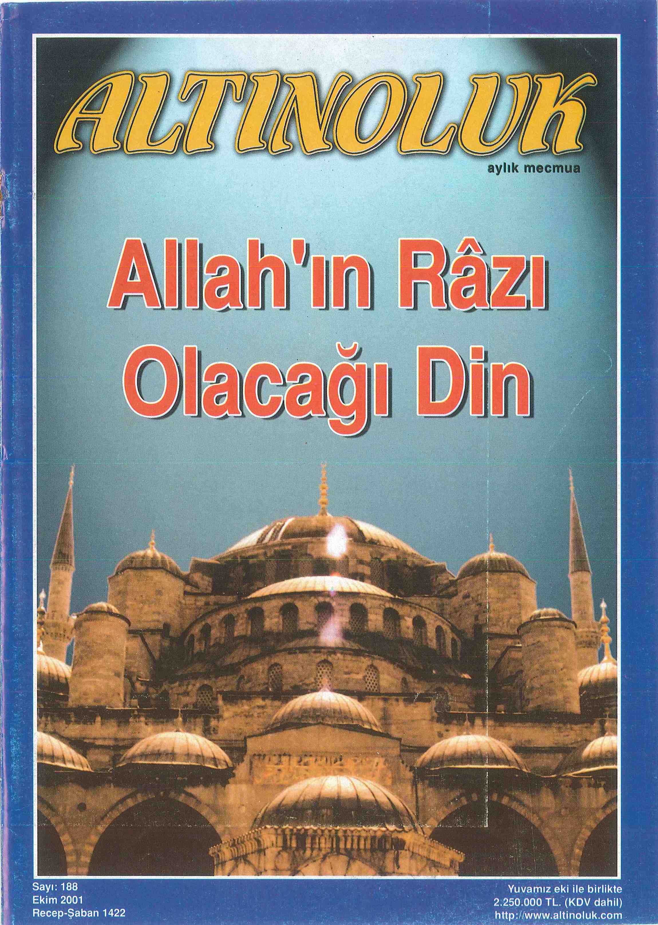 188. Sayı Kapağı