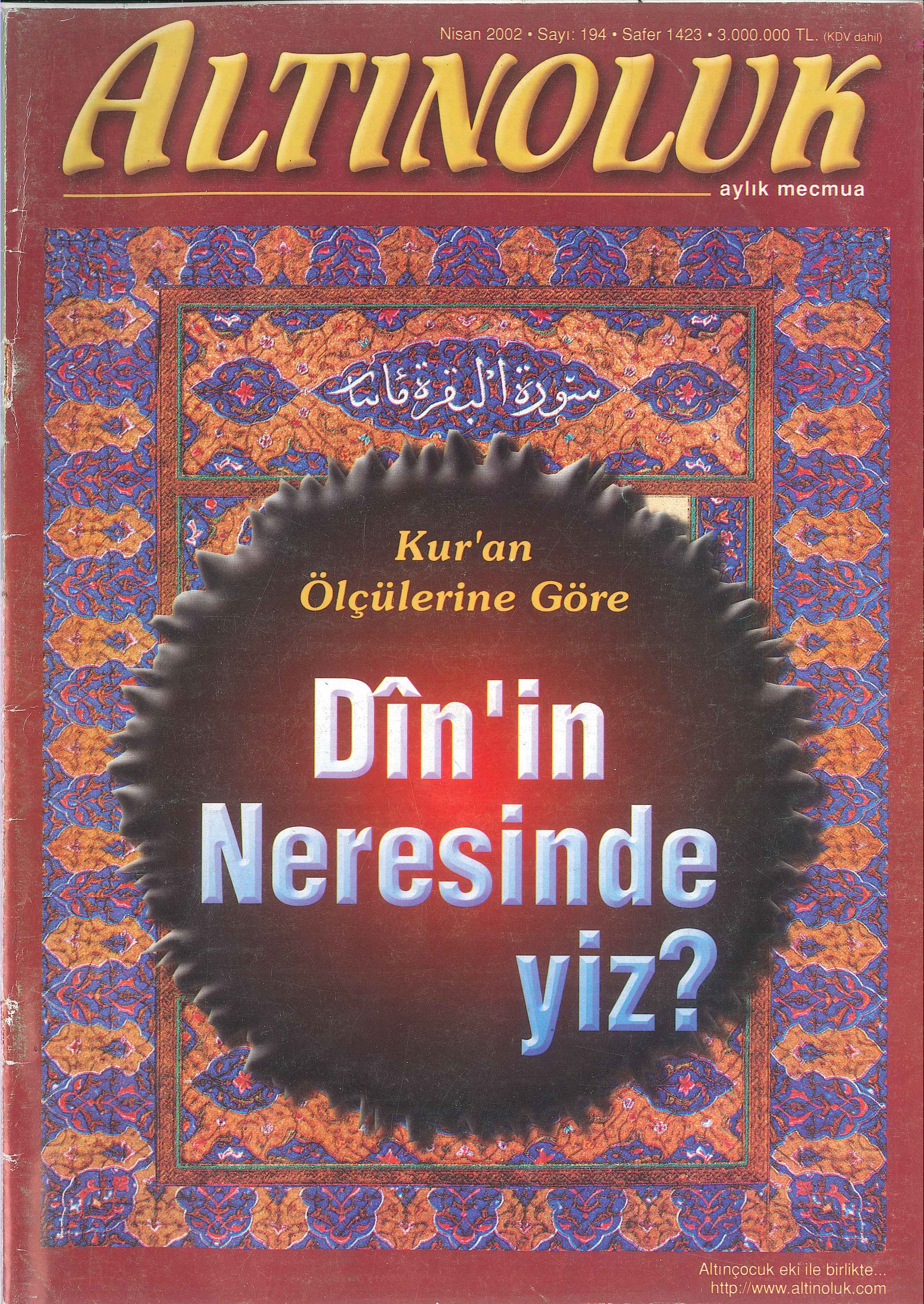 194. Sayı Kapağı