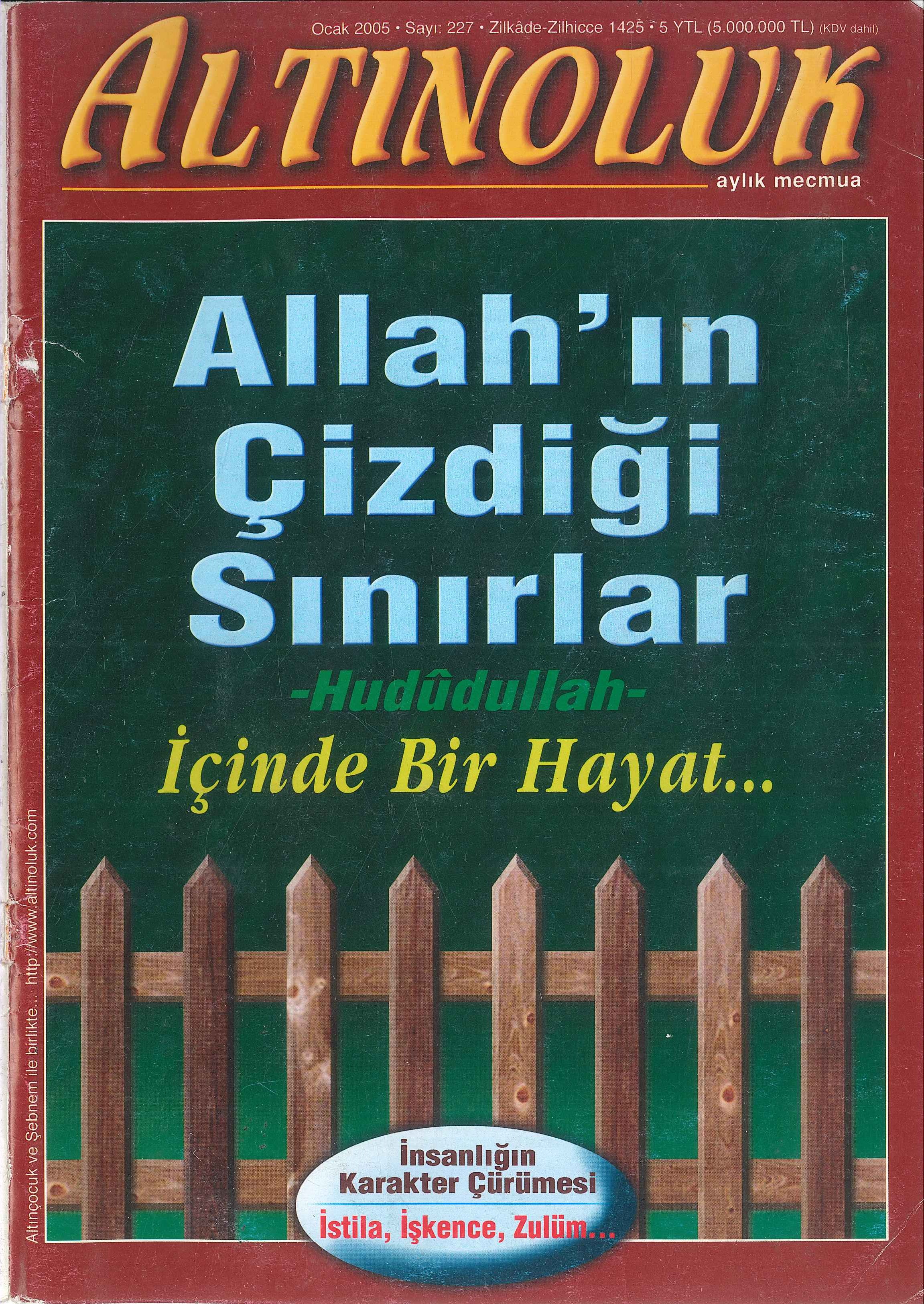 227. Sayı Kapağı