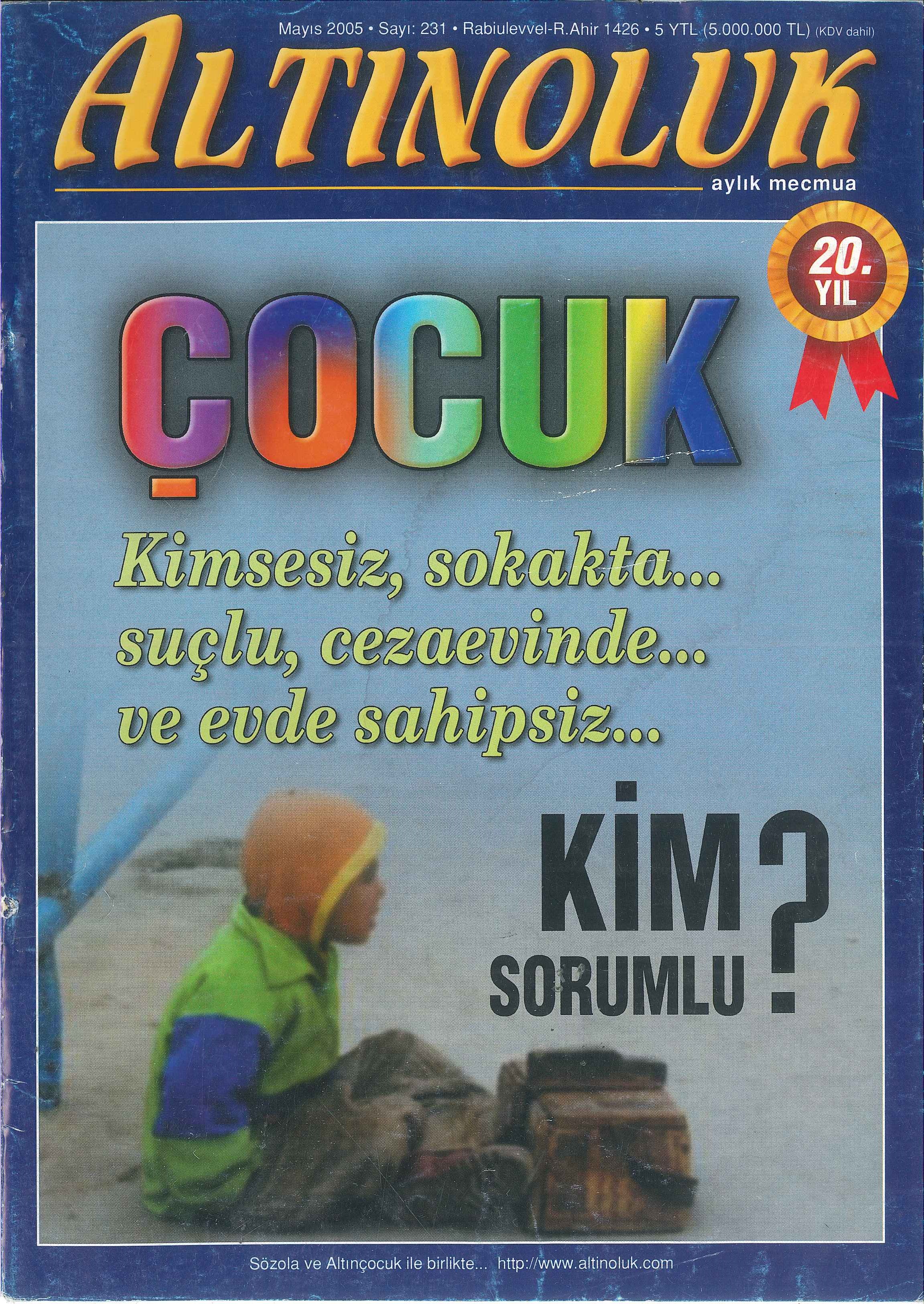 231. Sayı Kapağı