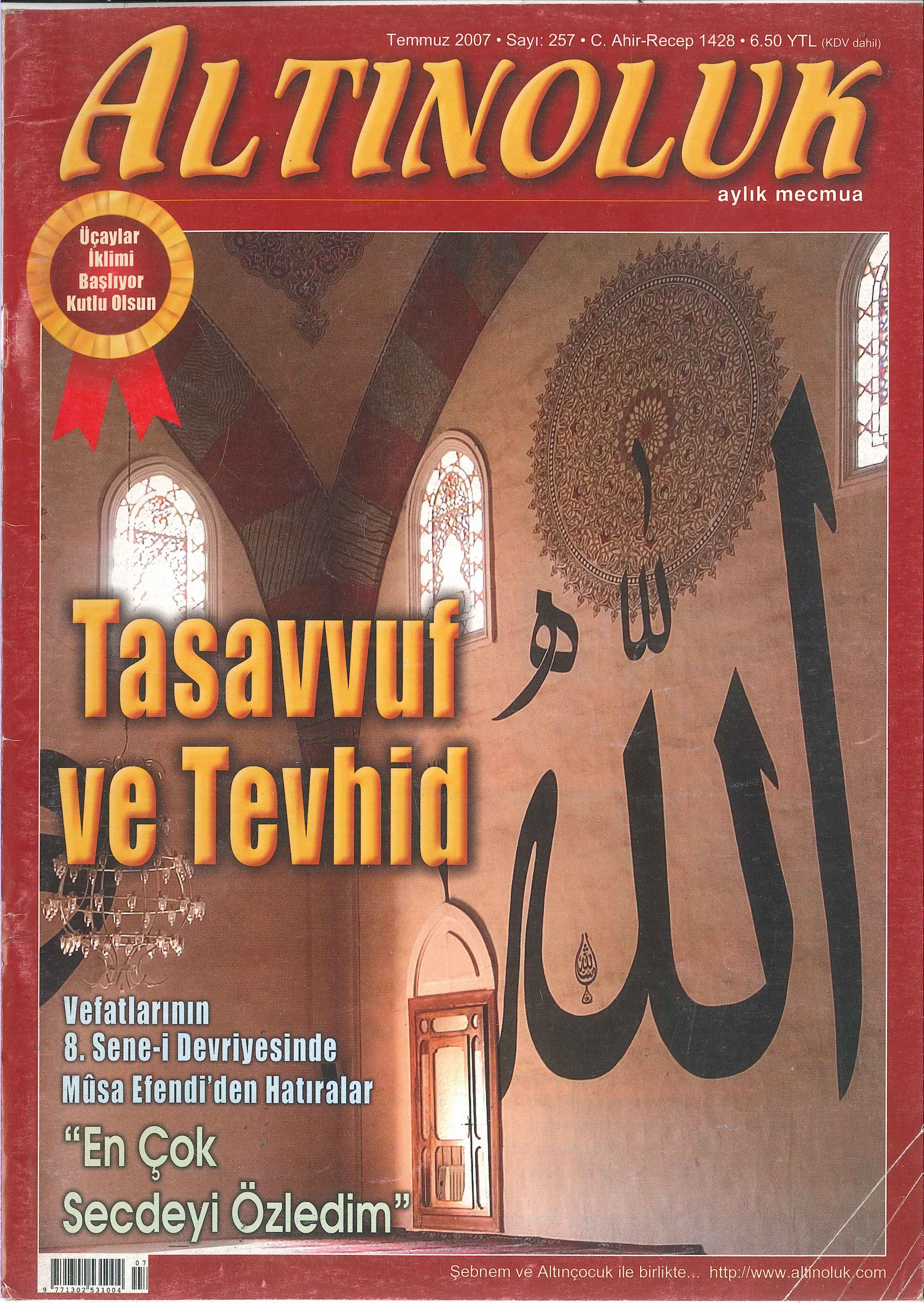 257. Sayı Kapağı