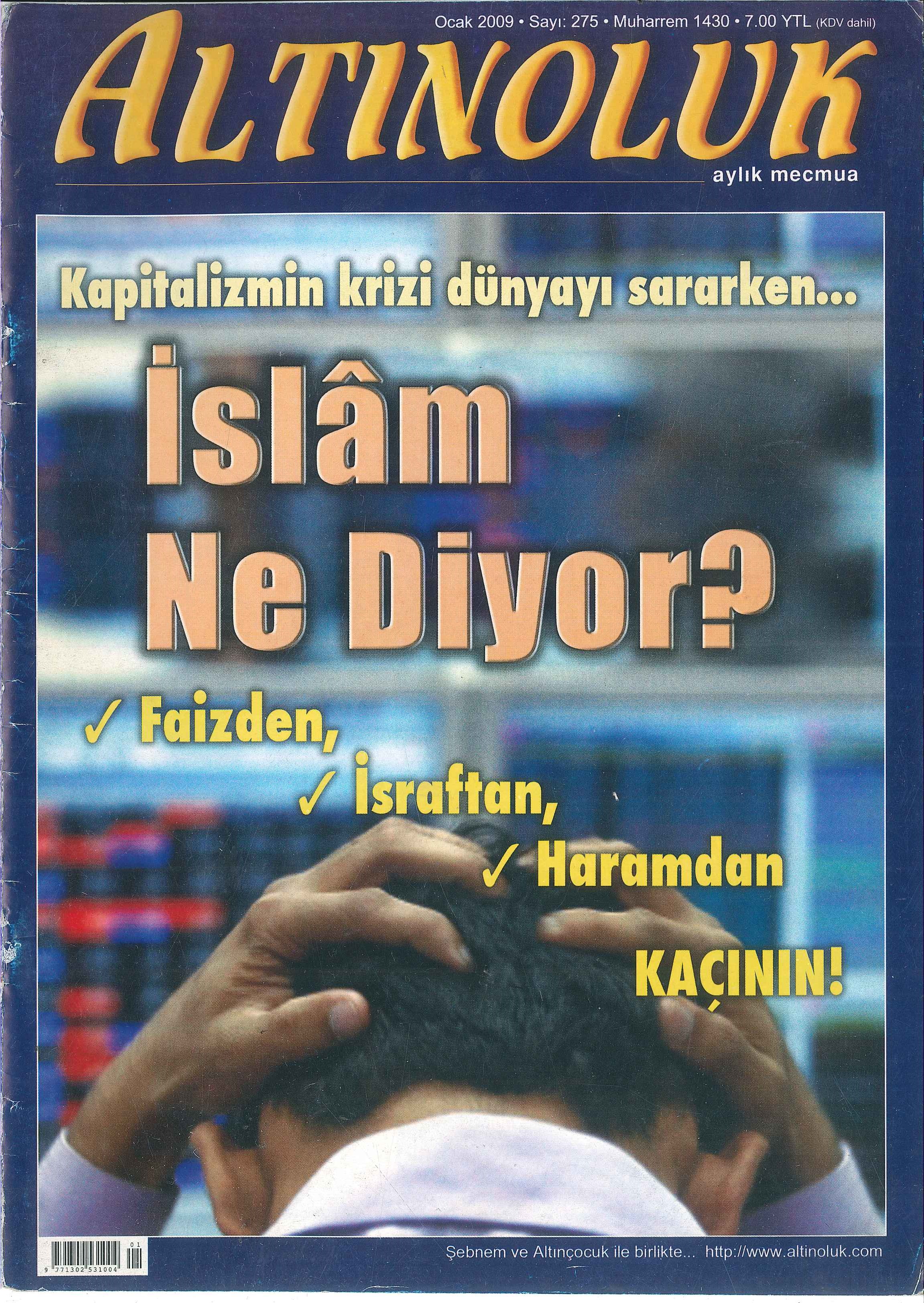 275. Sayı Kapağı