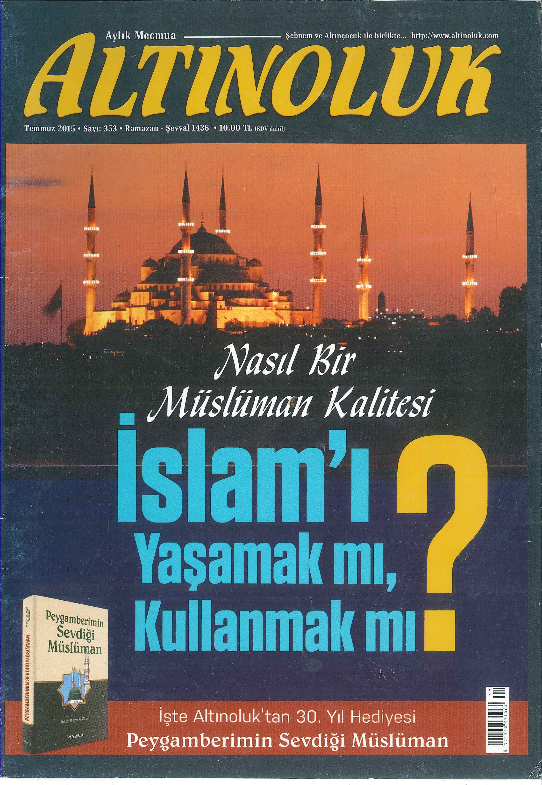 353. Sayı Kapağı