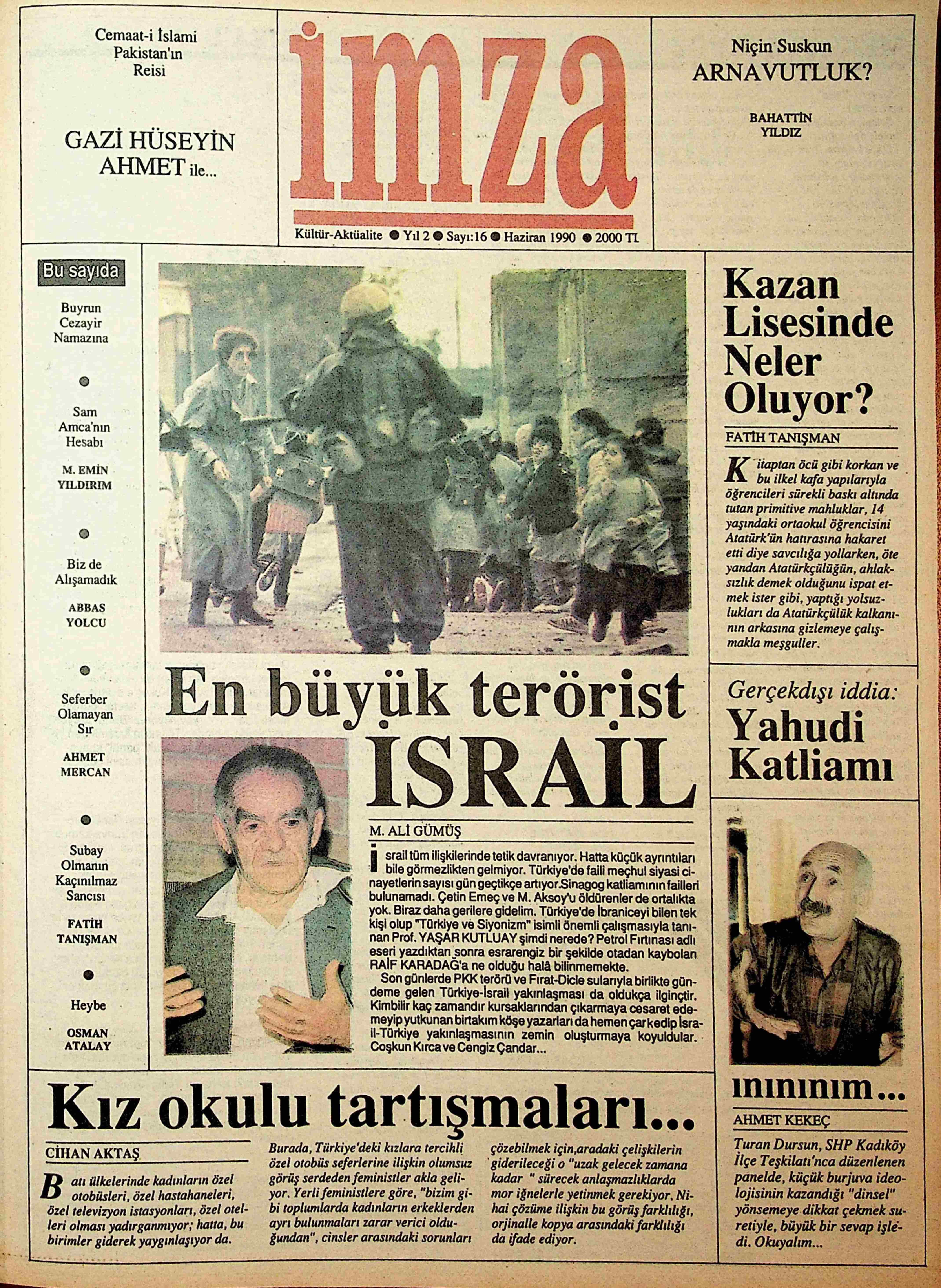 16. Sayı Kapağı