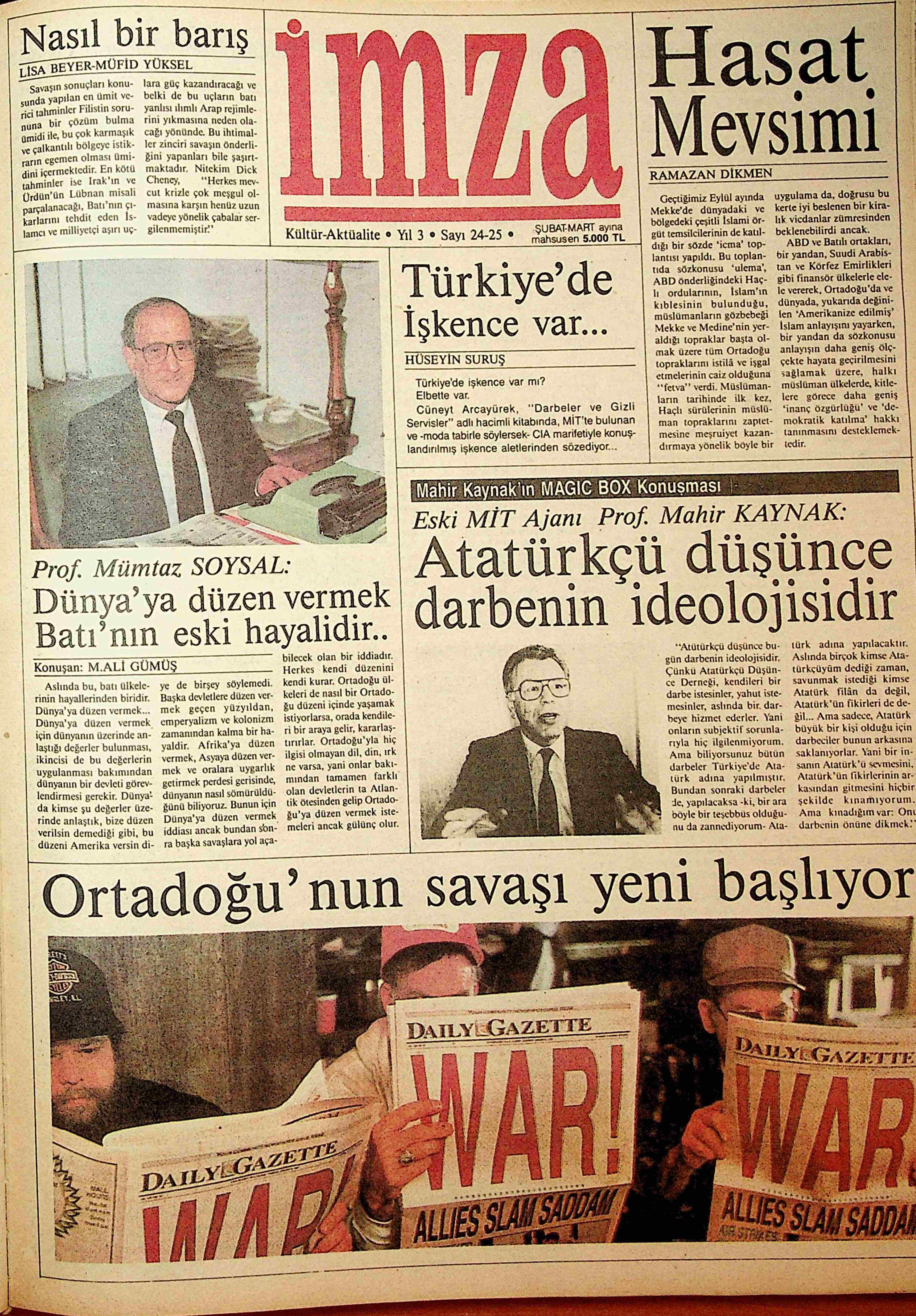 24-25. Sayı Kapağı