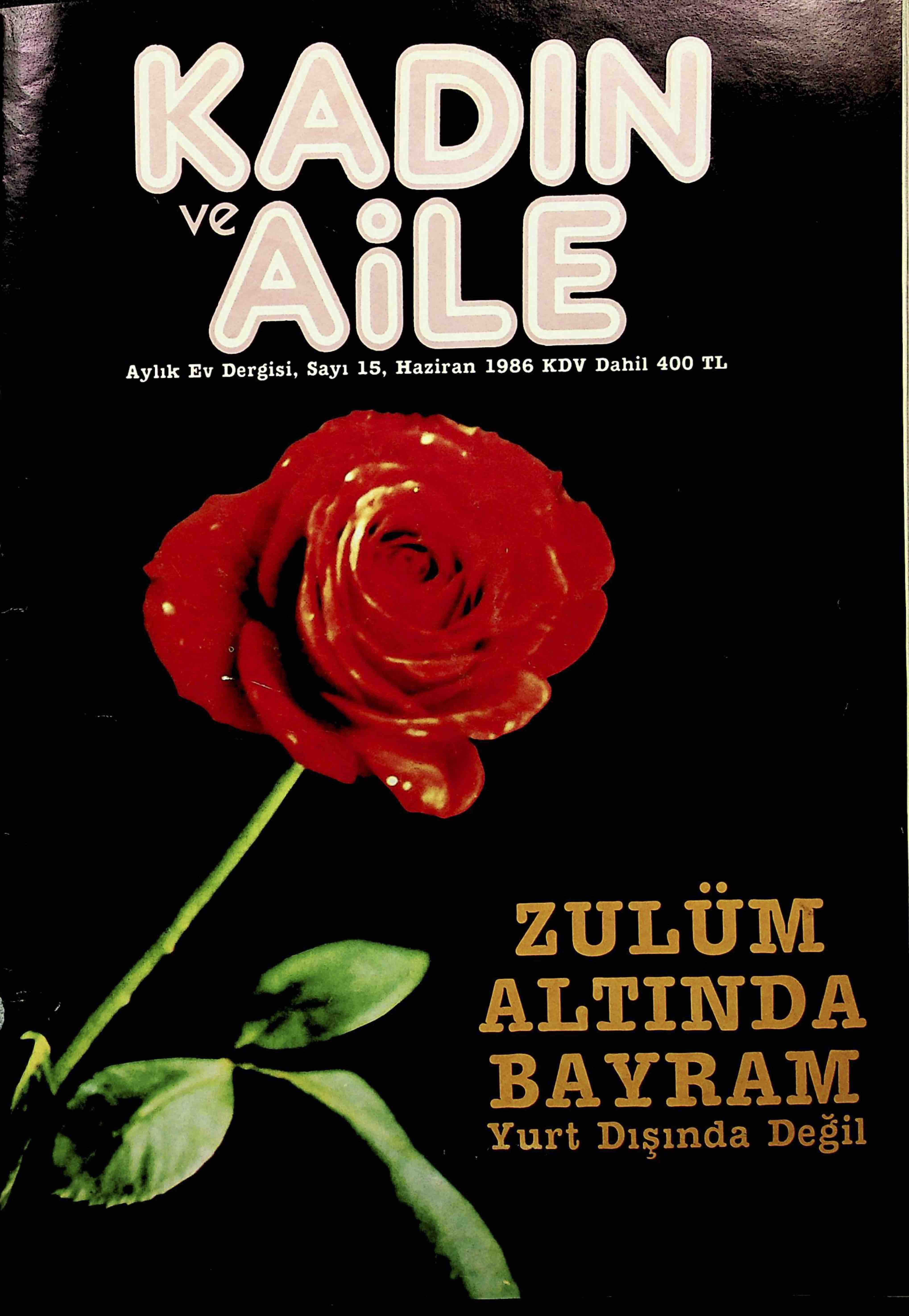 15. Sayı Kapağı