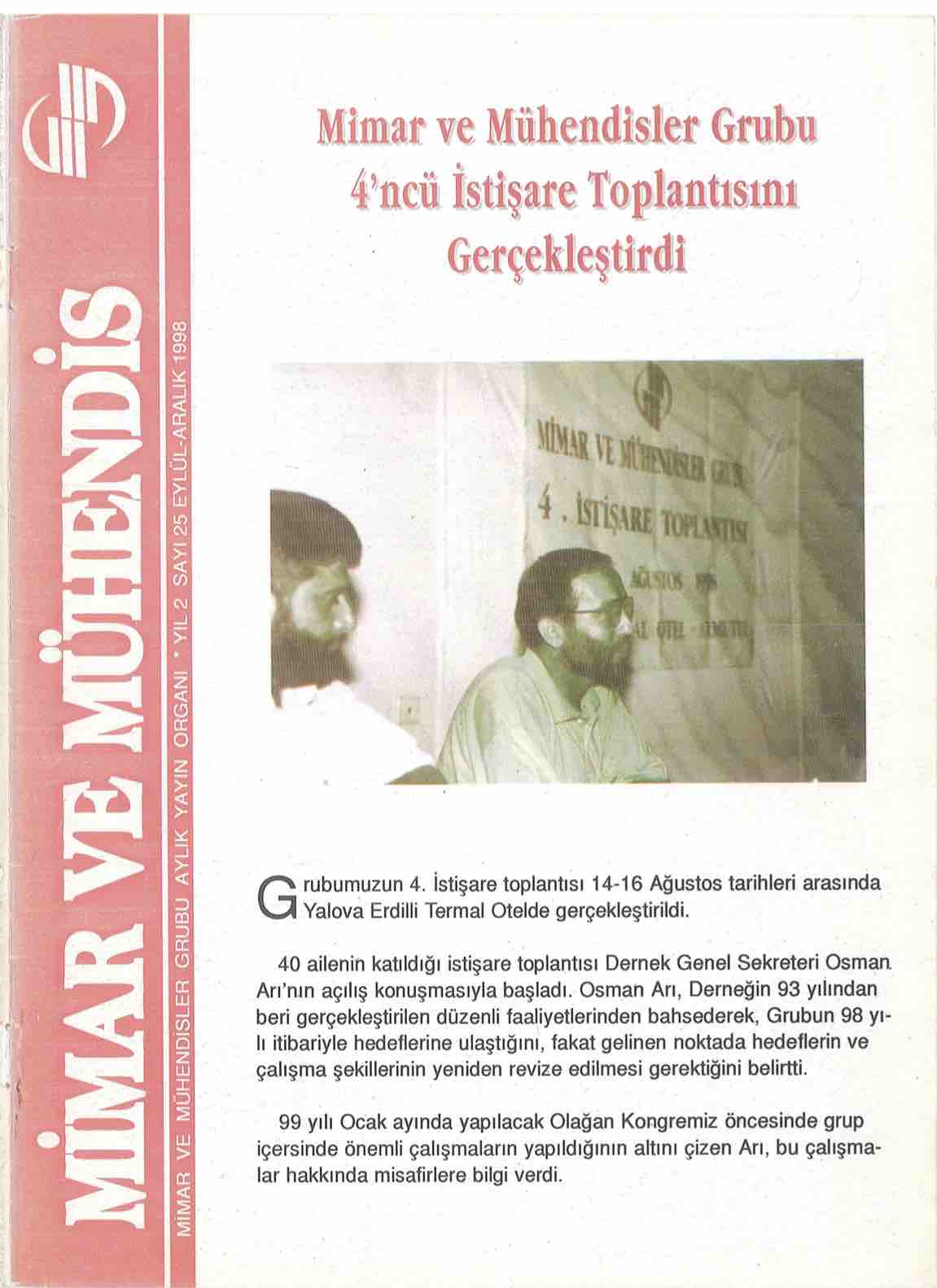 25. Sayı Kapağı