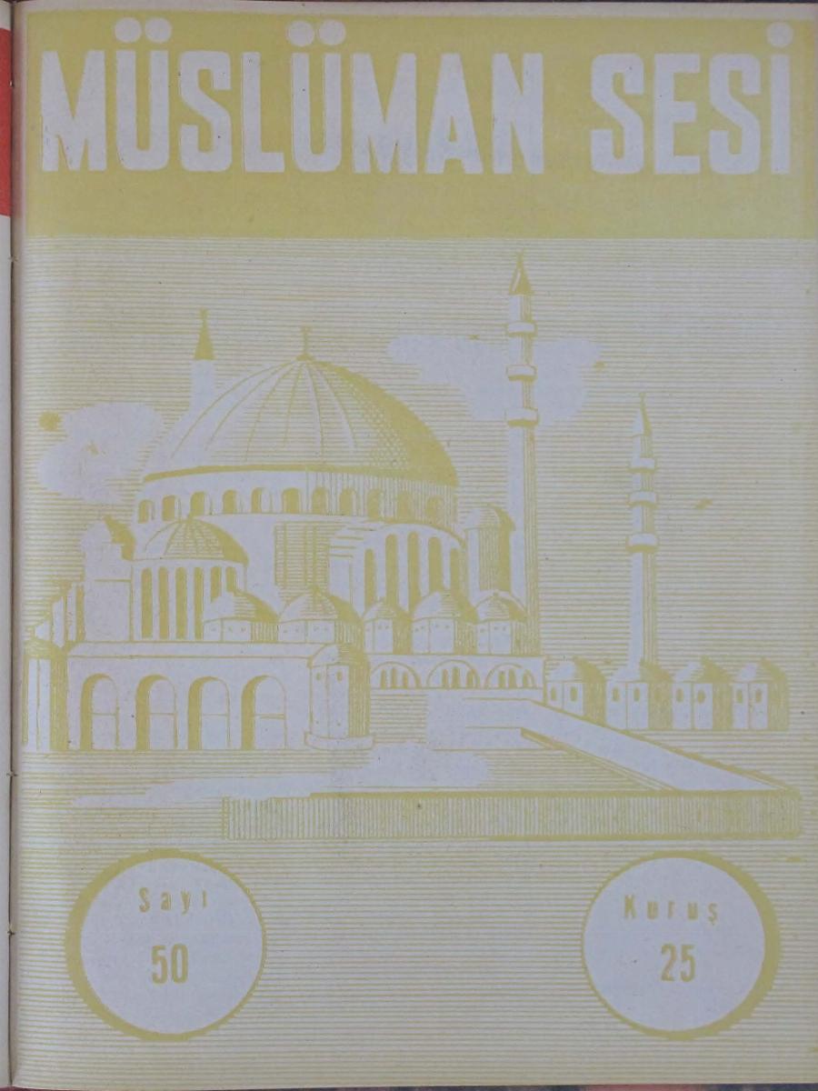 3. Cilt 50. Sayı Kapağı