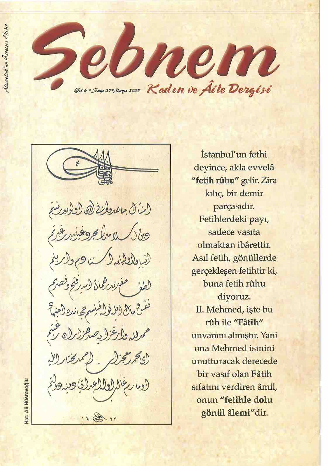27. Sayı Kapağı