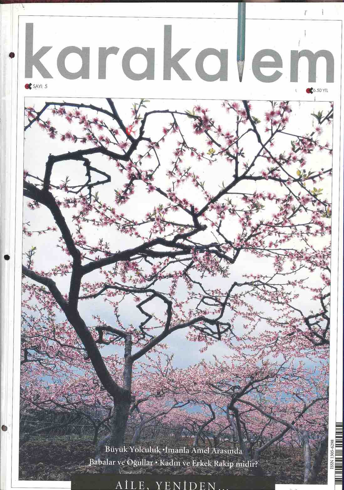 2005. Cilt 5. Sayı Kapağı