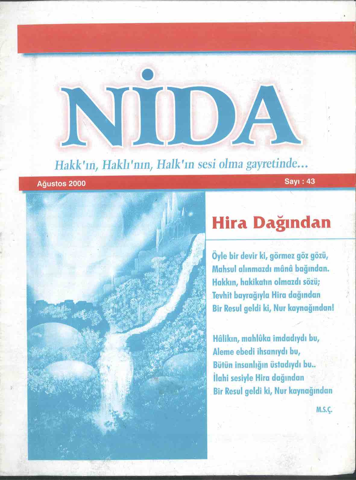 43. Sayı Kapağı