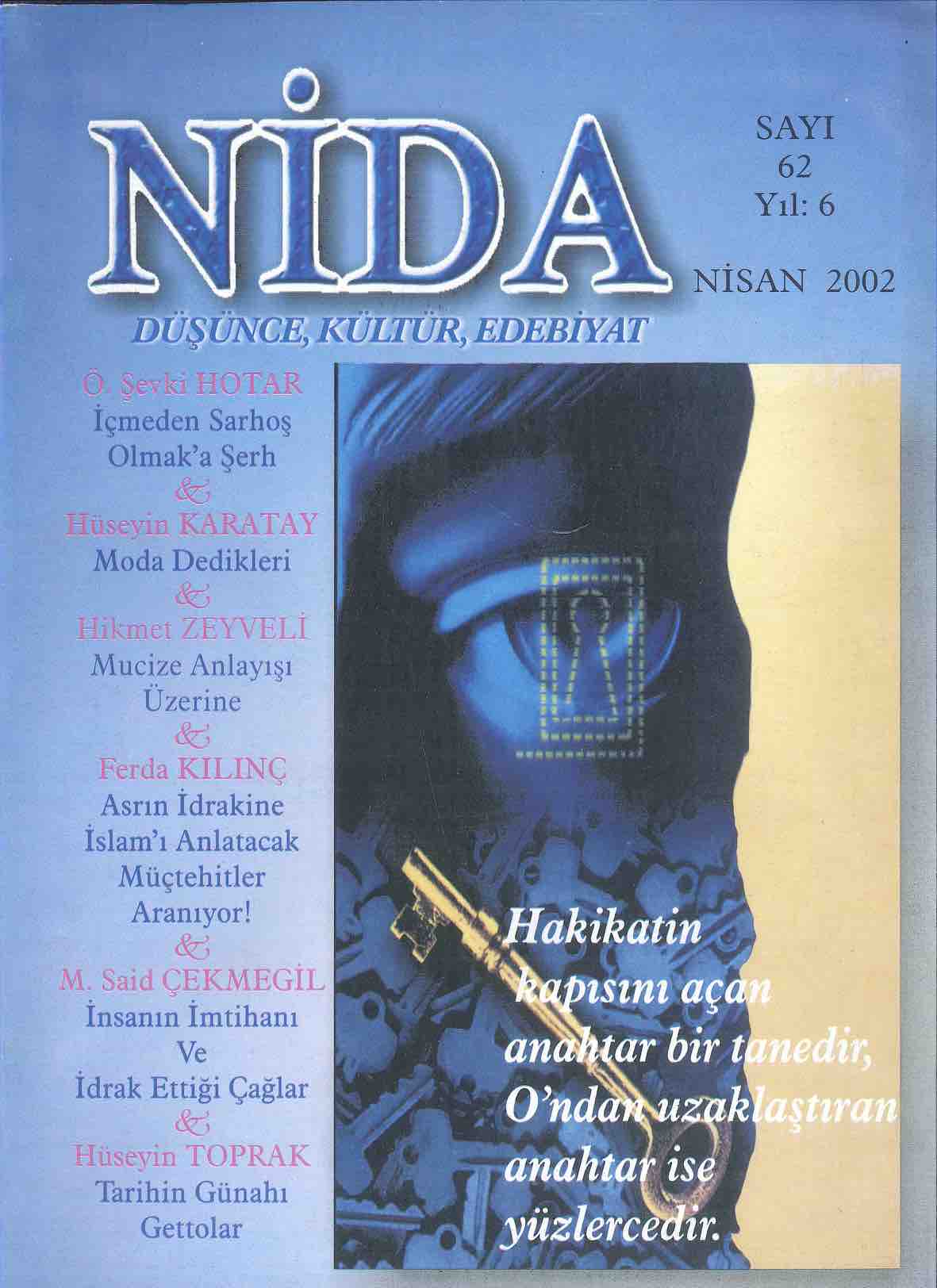 62. Sayı Kapağı