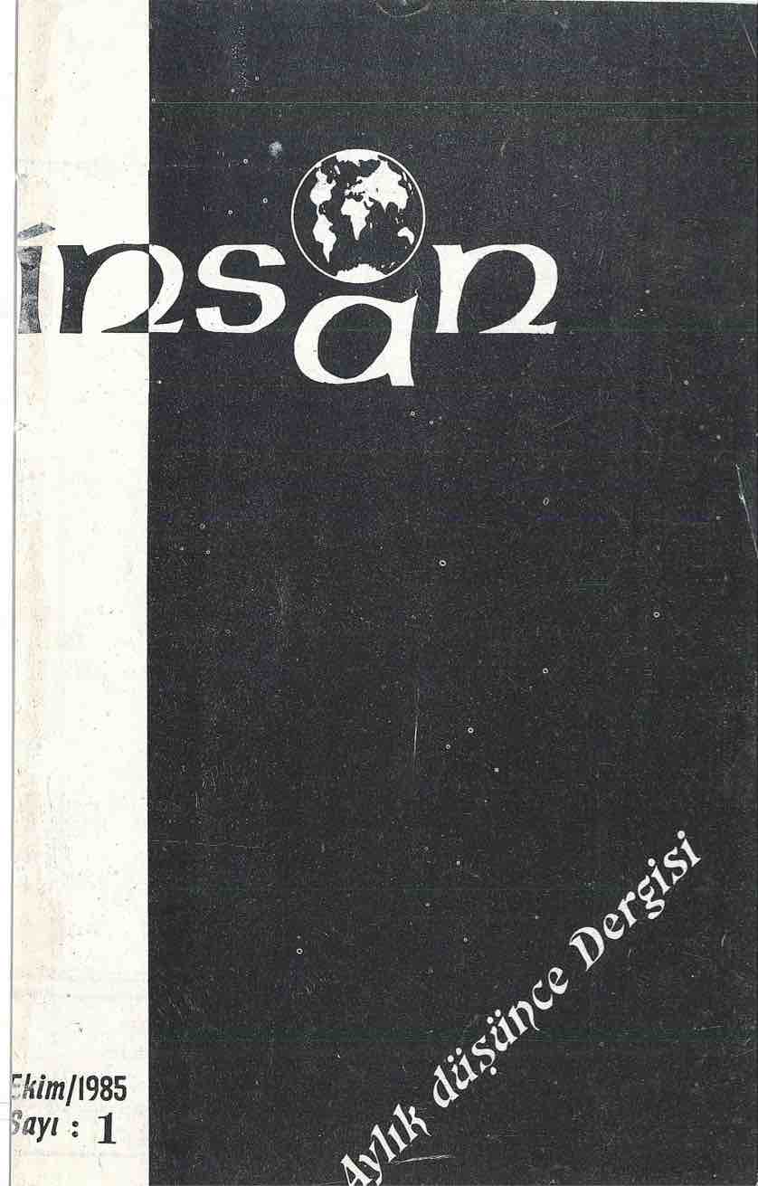1. Sayı Kapağı