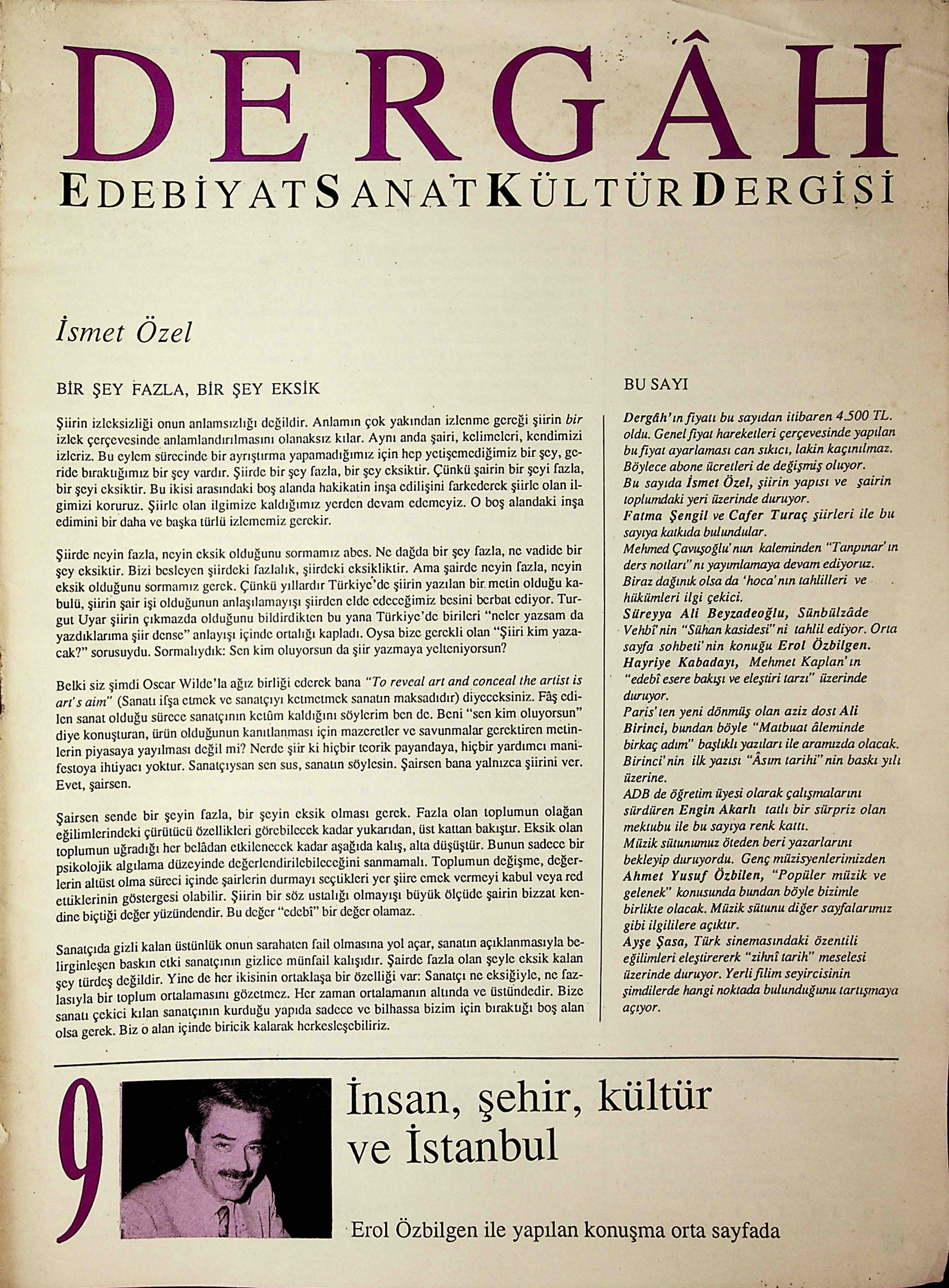 9. Sayı Kapağı