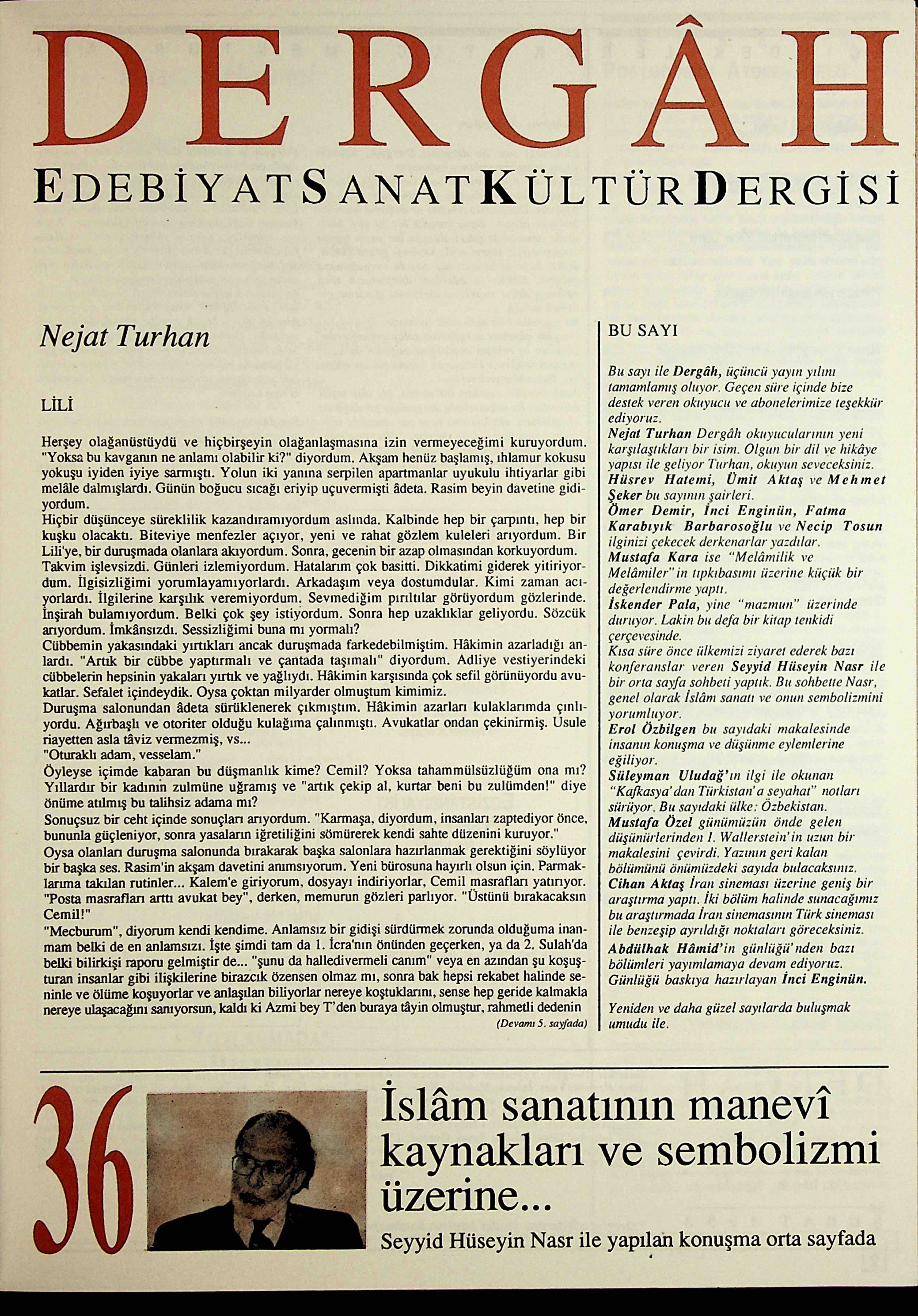 36. Sayı Kapağı