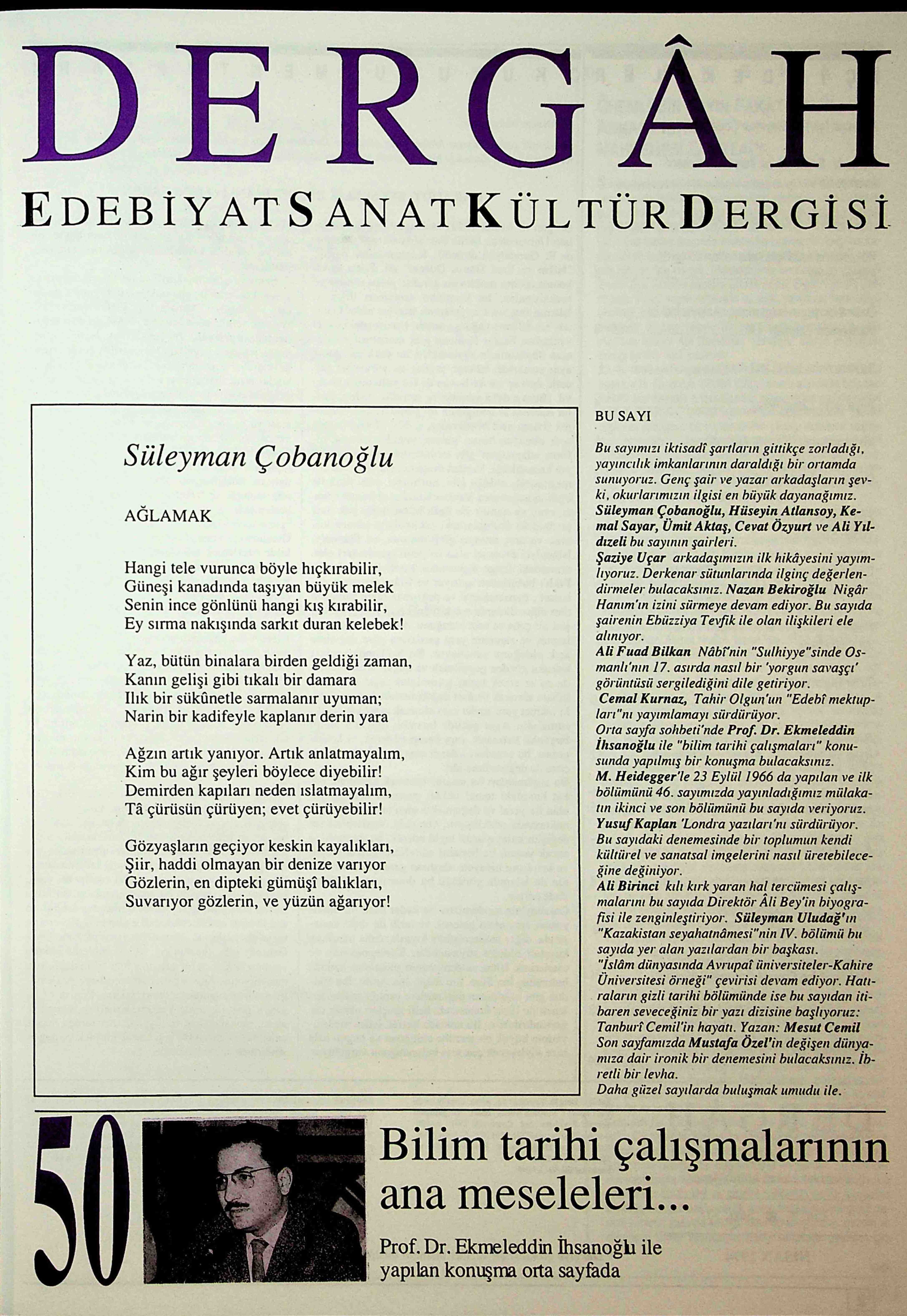 50. Sayı Kapağı