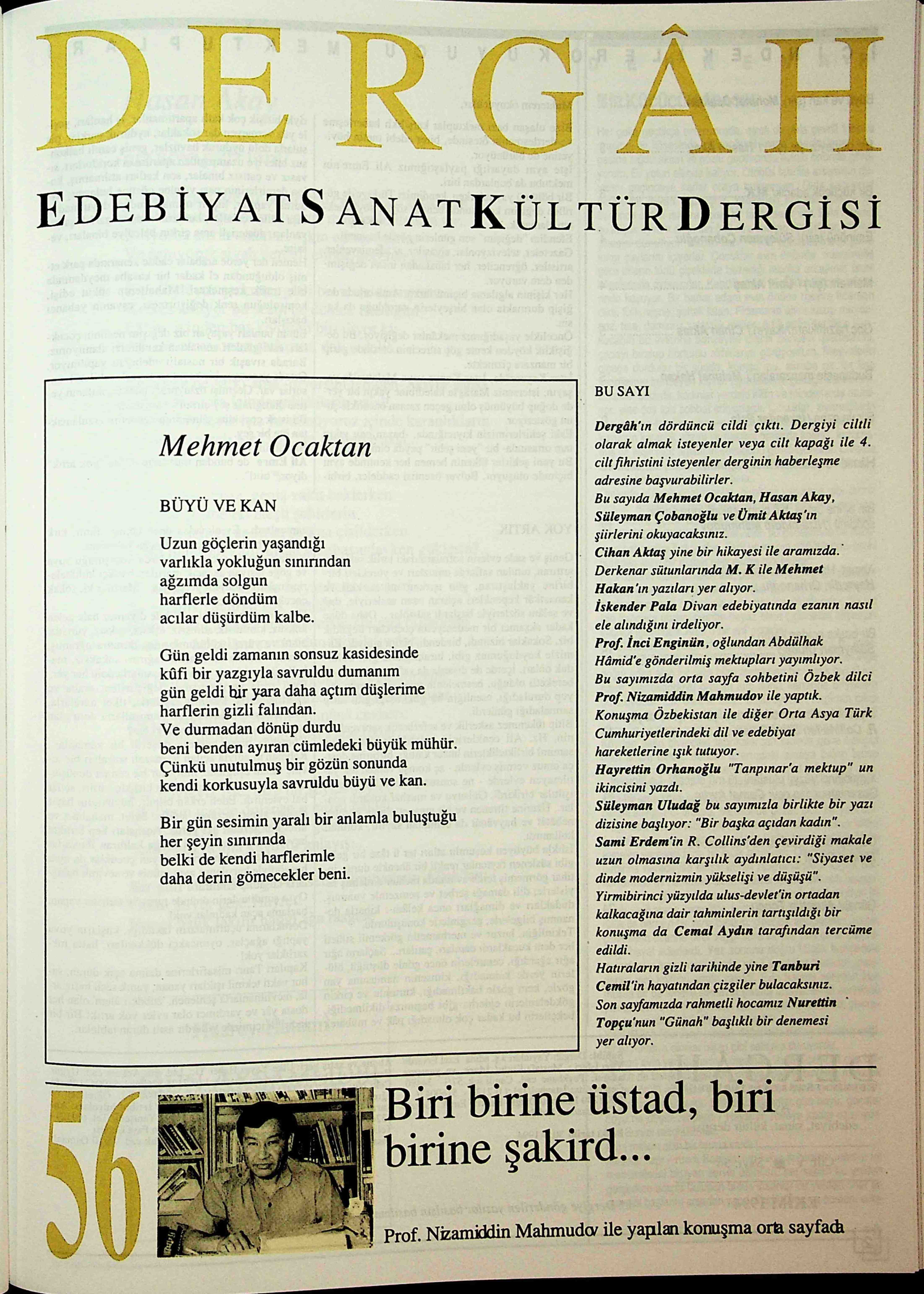 56. Sayı Kapağı