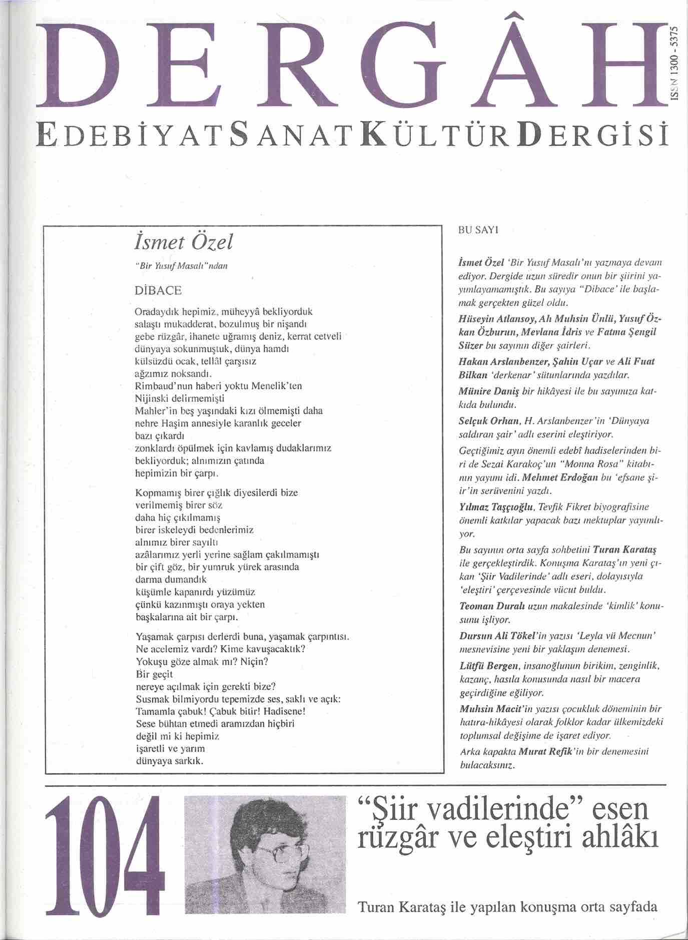 104. Sayı Kapağı
